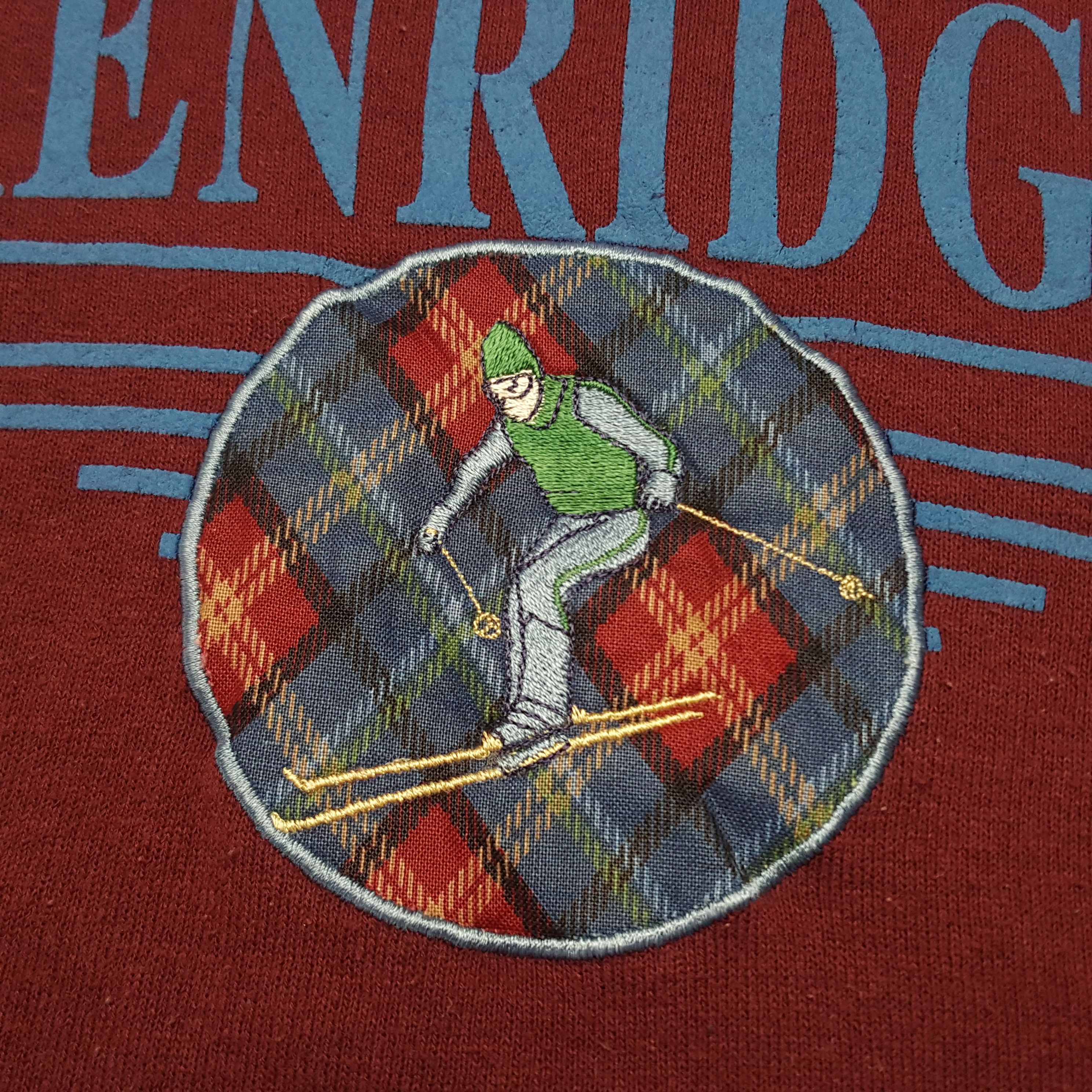 Vintage Vintage Breckenridge American Ski Sports Sweatshirt Size US M / EU 48-50 / 2 - 7 Thumbnail