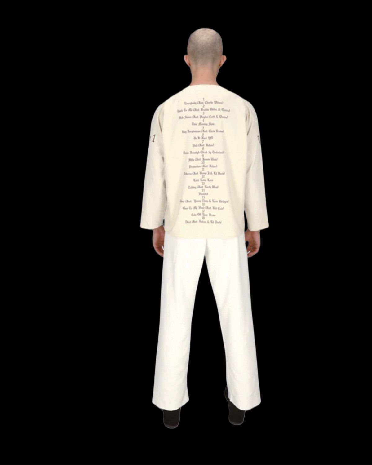 Yeezy Yeezy gosha VULTURES off white volume 1 size 2 oversized tee Size US L / EU 52-54 / 3 - 4 Thumbnail