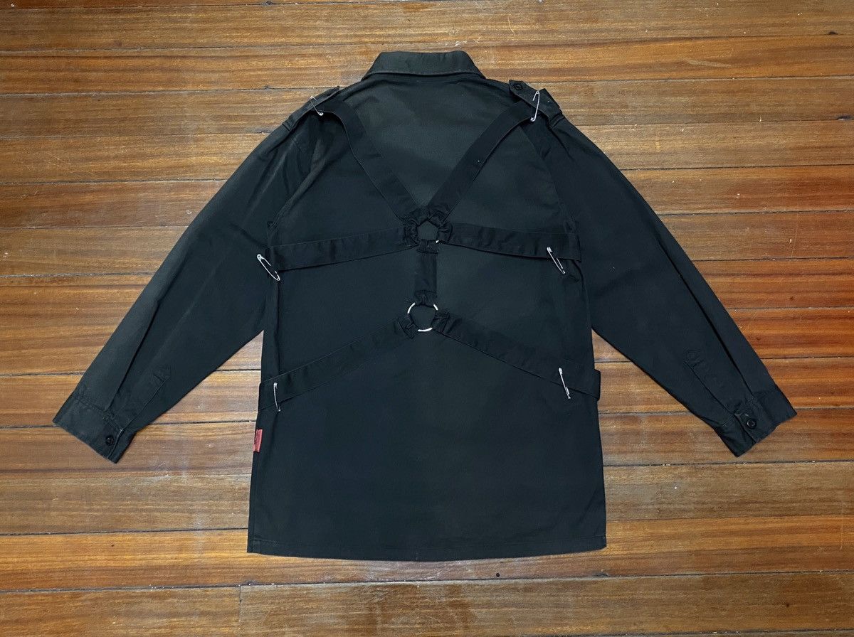 Seditionaries Very Rare Vintage MAD Punk Parachute Bondage Shirt 1990s Size US L / EU 52-54 / 3 - 1 Thumbnail