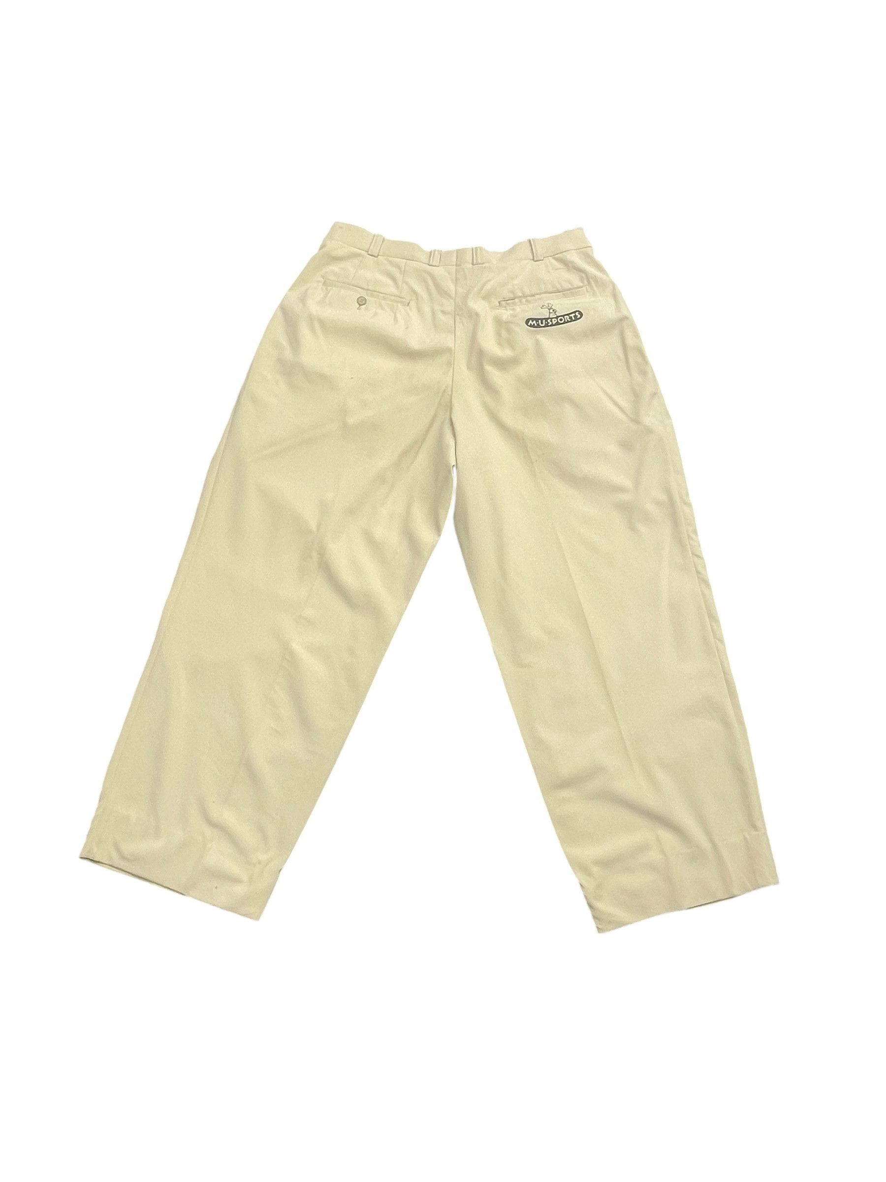 Japanese Brand Vintage MU Sports Pleated Trouser Size US 36 / EU 52 - 6 Thumbnail