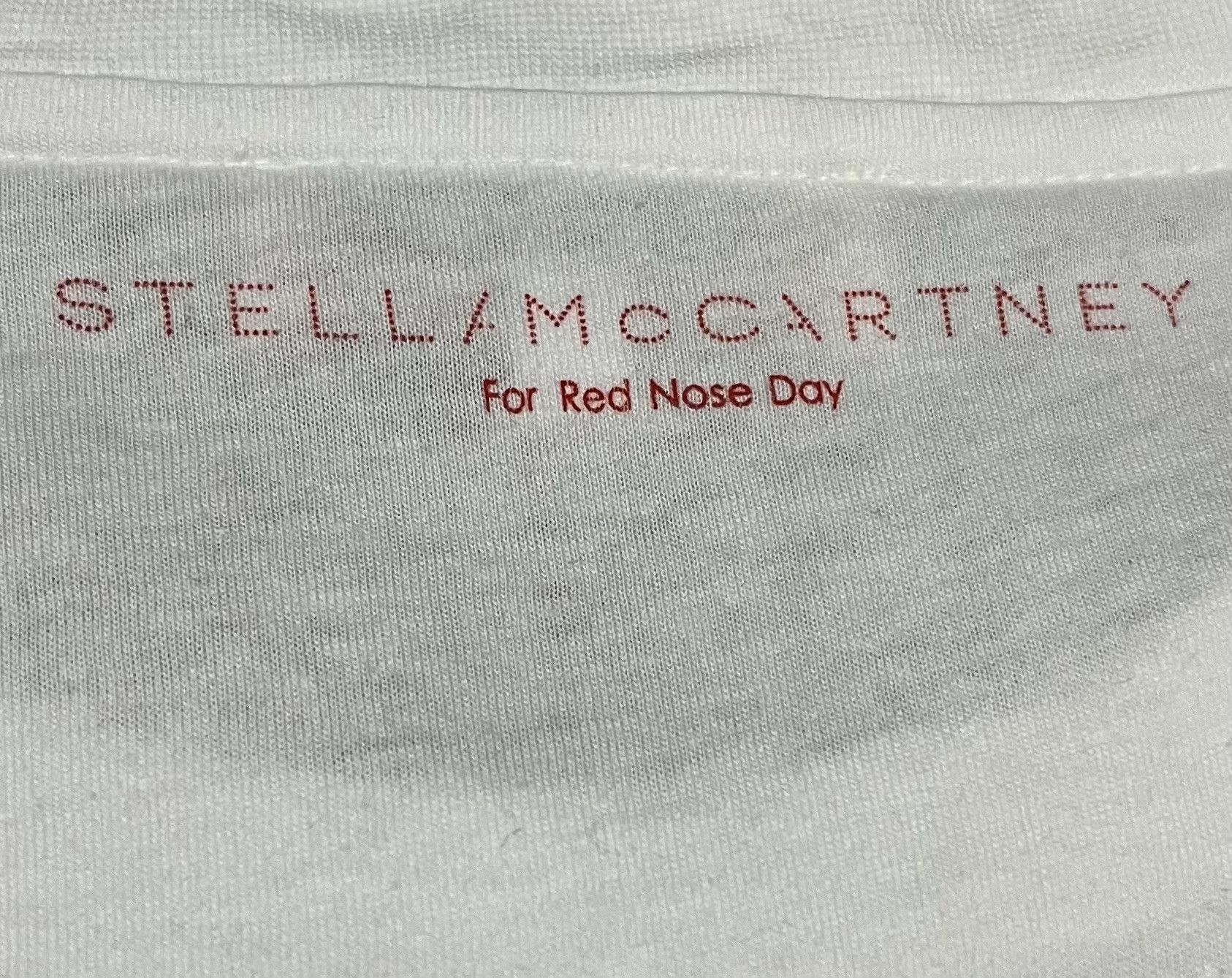 Band Tees Stella McCartney Comic Relief Red Noise Day T-Shirt Size US XL / EU 56 / 4 - 7 Thumbnail