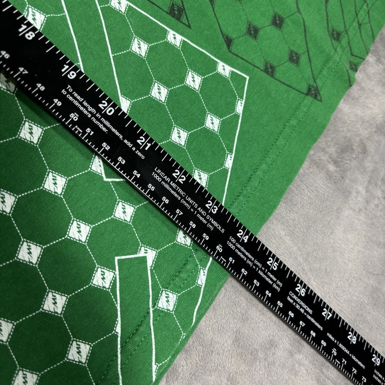 Other Vintage FMF INTL Motocross Green AOP All Over Argyle Diamond Size US M / EU 48-50 / 2 - 7 Thumbnail