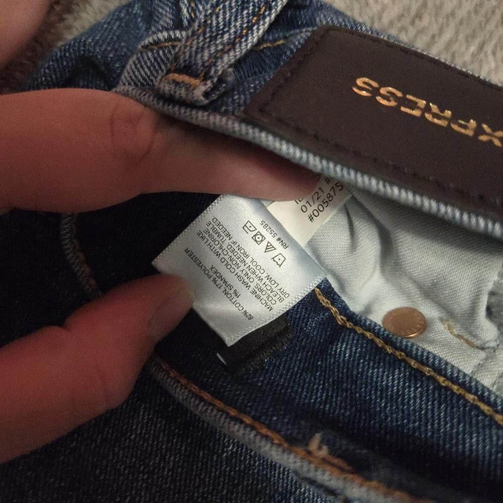 Express Express Jean Shorts Size 26" / US 2 / IT 38 - 3 Thumbnail