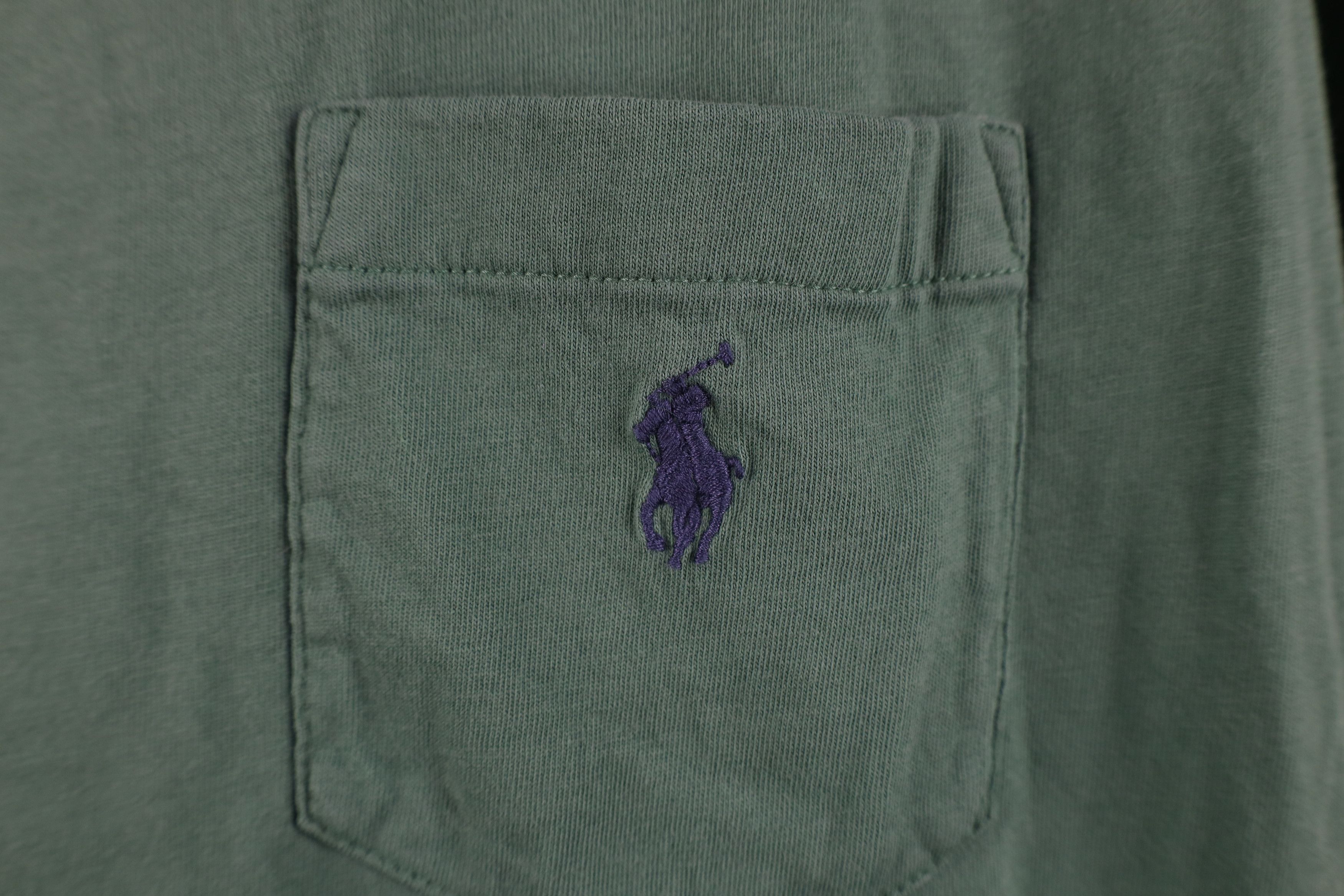 Ralph Lauren Vintage Y2K Ralph Lauren Short Sleeve Pocket T-Shirt Size US XL / EU 56 / 4 - 4 Thumbnail