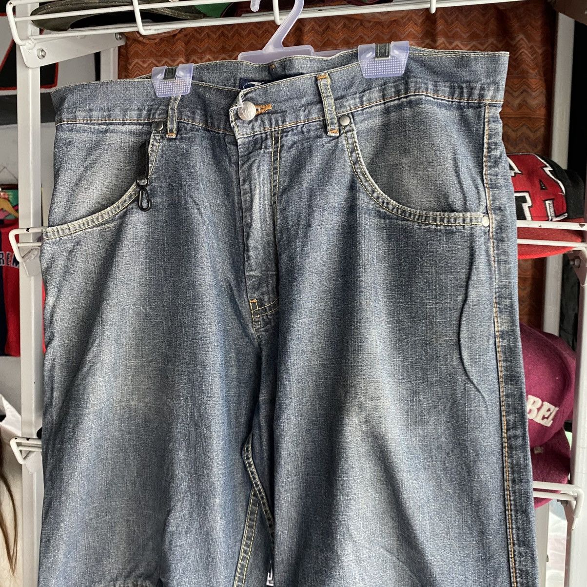 Gotcha SALES🔥Vintage Gotcha Washed Blue Loose 950 Rinse Jeans Pants Size US 36 / EU 52 - 10 Thumbnail