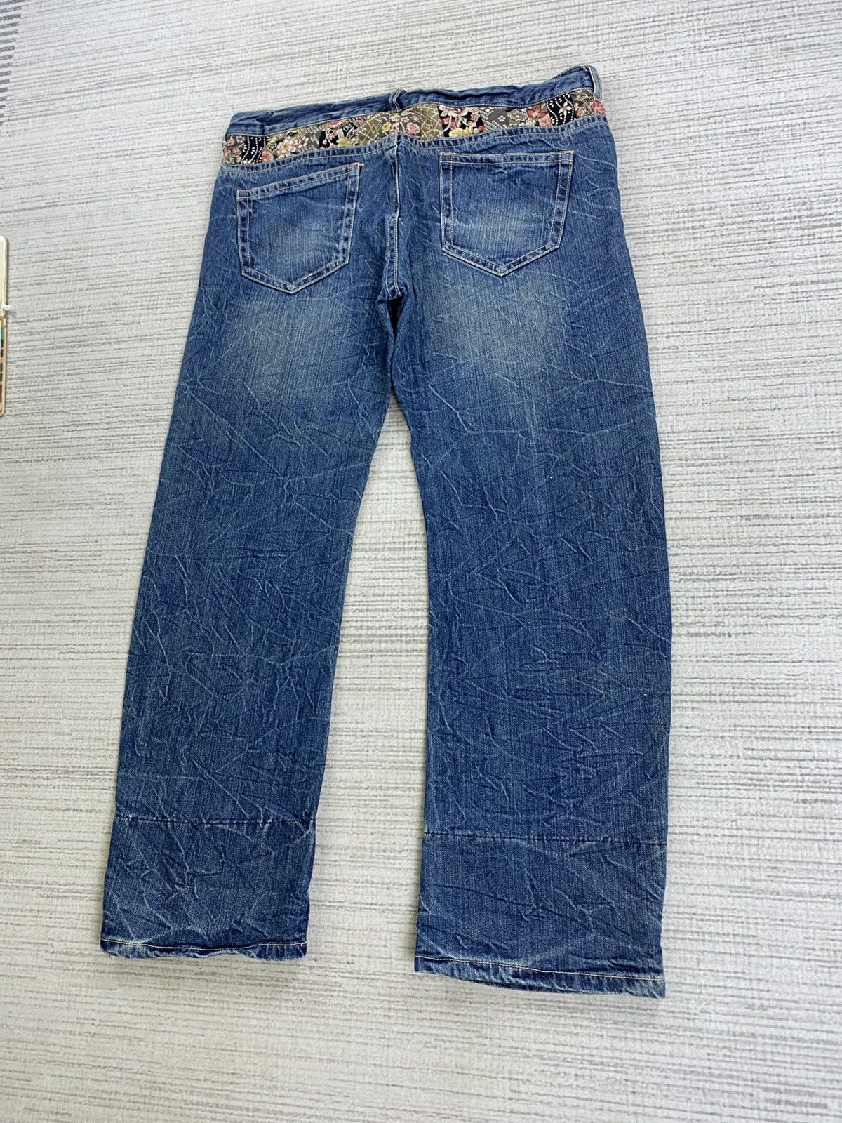 If Six Was Nine × Japanese Brand × Vintage Vintage Japanese Brand Rare Design Denim Pants Size US 39 - 10 Thumbnail