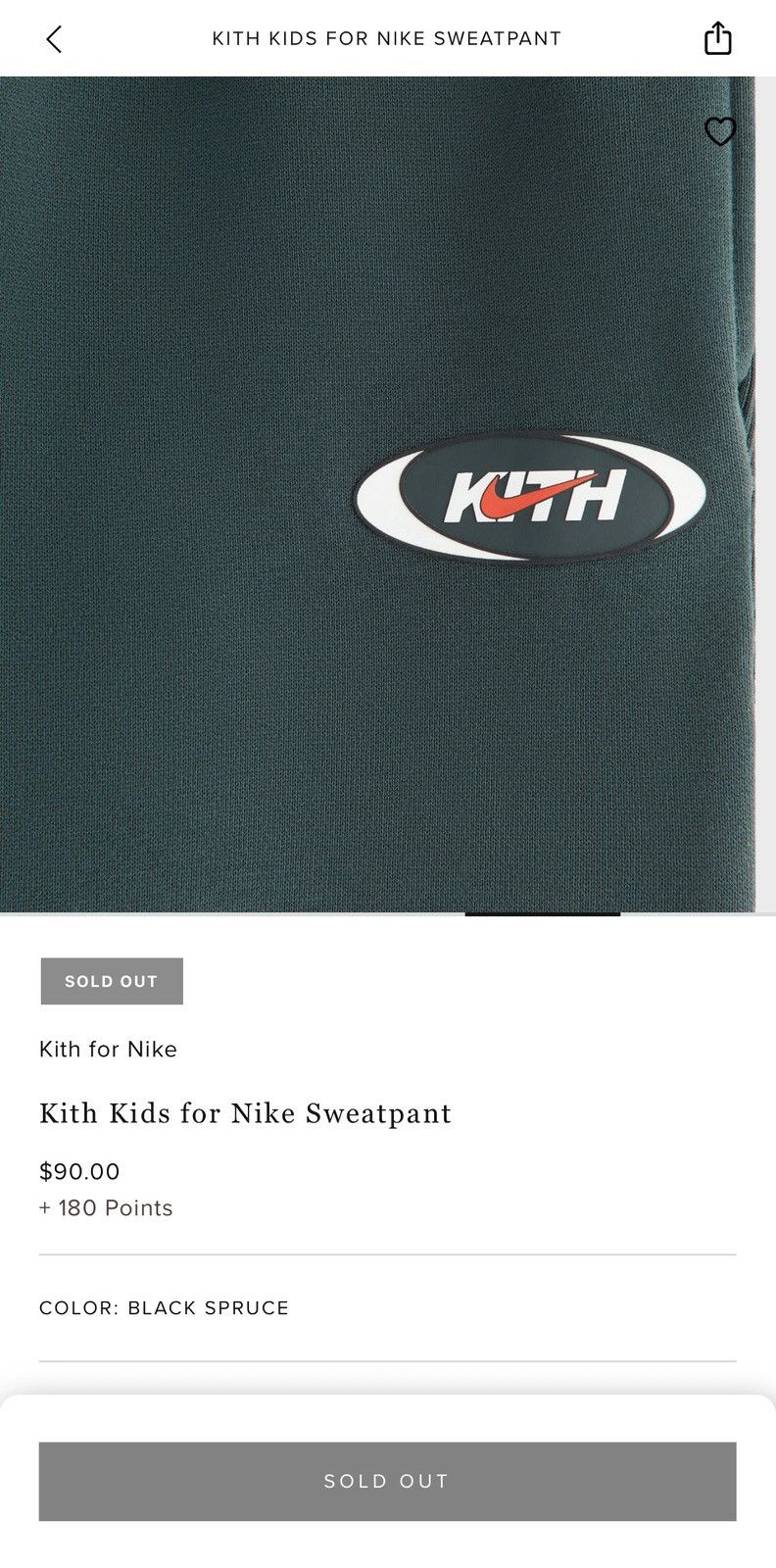 Kith × Nike Kith x Nike Kids Sweats Size US 28 / EU 44 - 3 Thumbnail