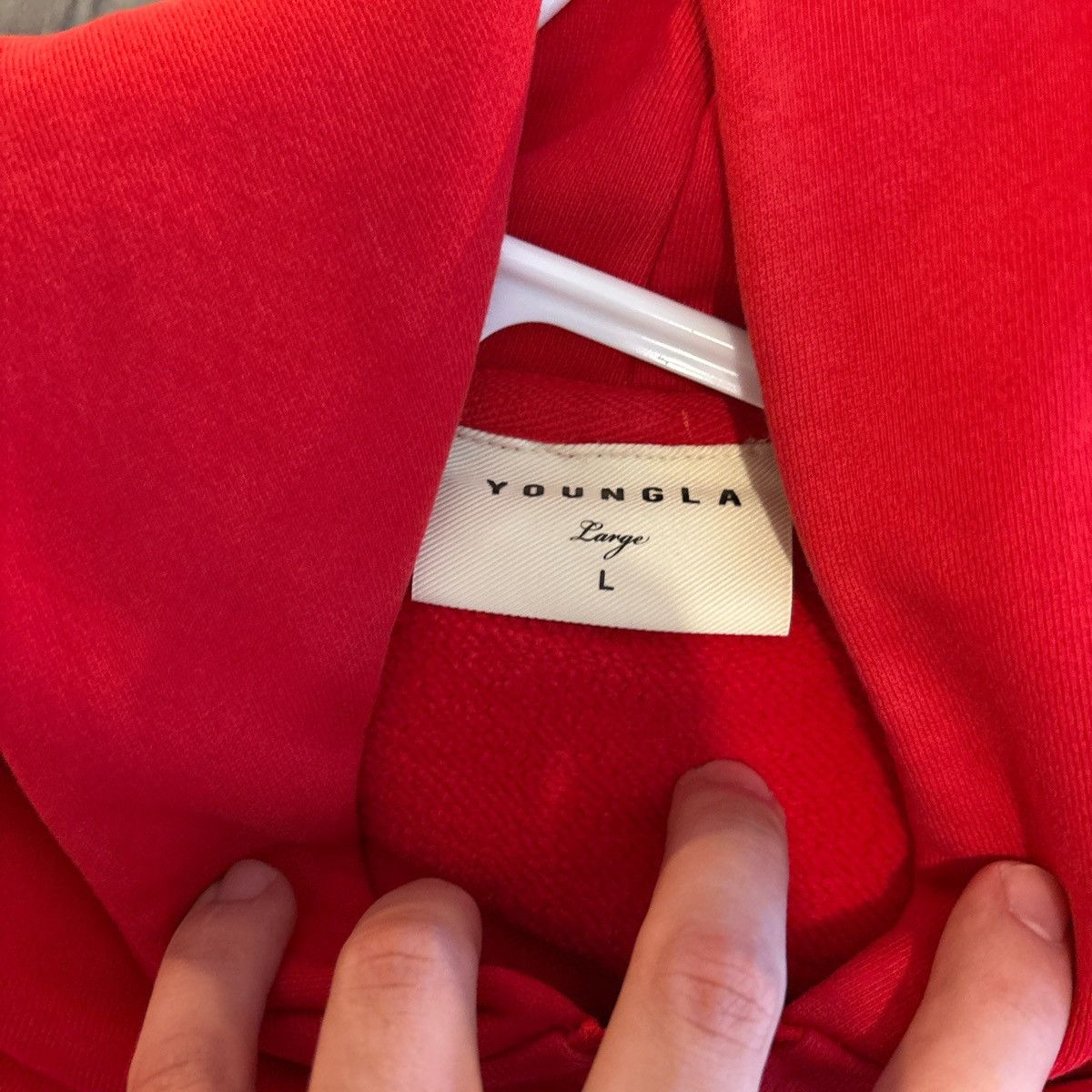 YoungLA Youngla red quarter zip hoodie Size US L / EU 52-54 / 3 - 3 Thumbnail