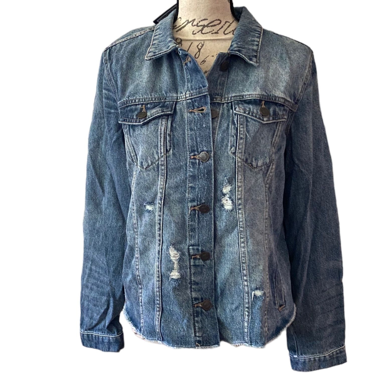 Buffalo David Bitton Buffalo David Bitton Blue Denim Jean Jacket Large Size M / US 6-8 / IT 42-44 - 1 Thumbnail