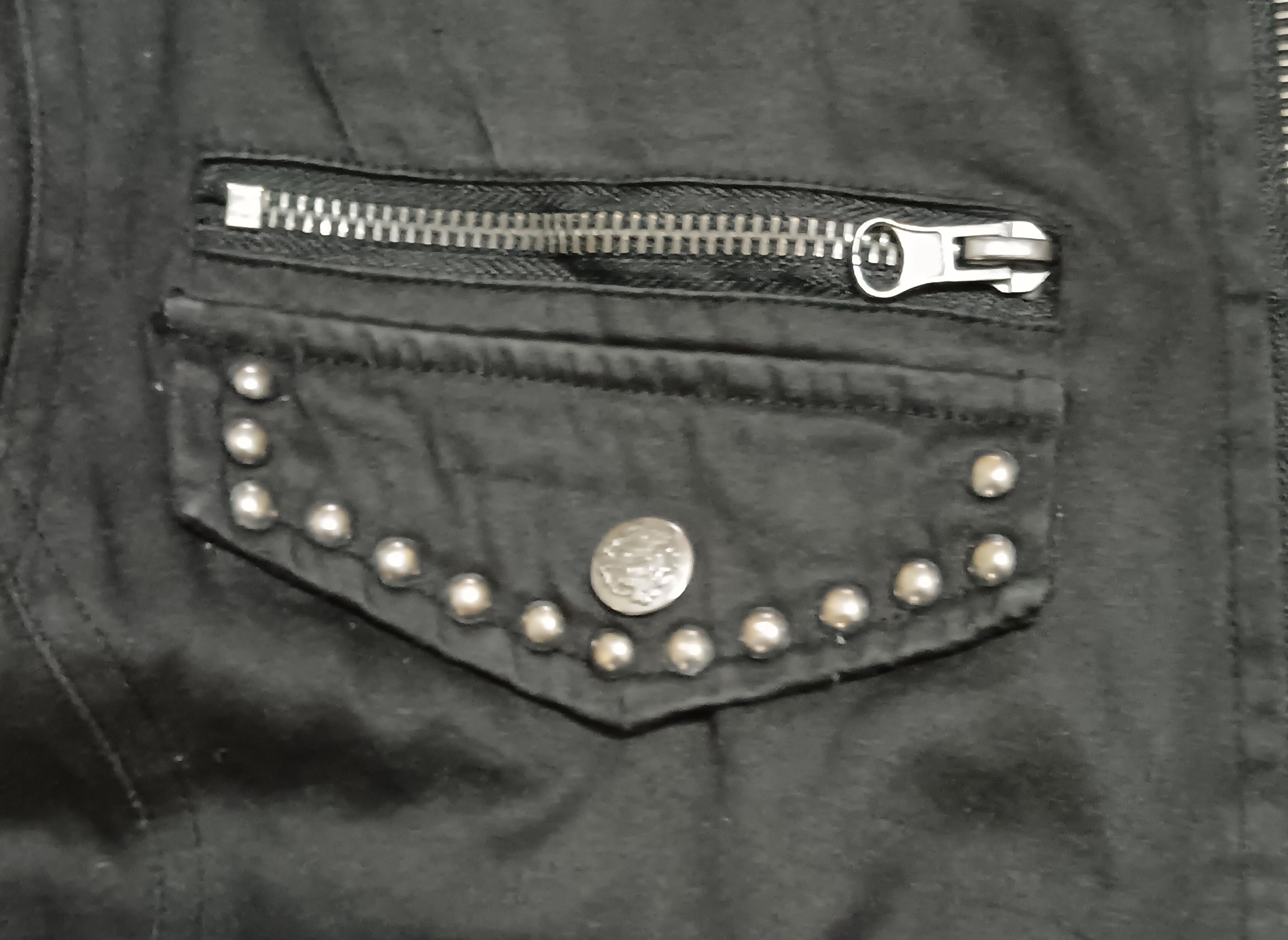 In The Attic GROWTH IN THE ATTIC PUNK STUDDED DOUBLE ZIPPER JACKET Size US M / EU 48-50 / 2 - 3 Thumbnail