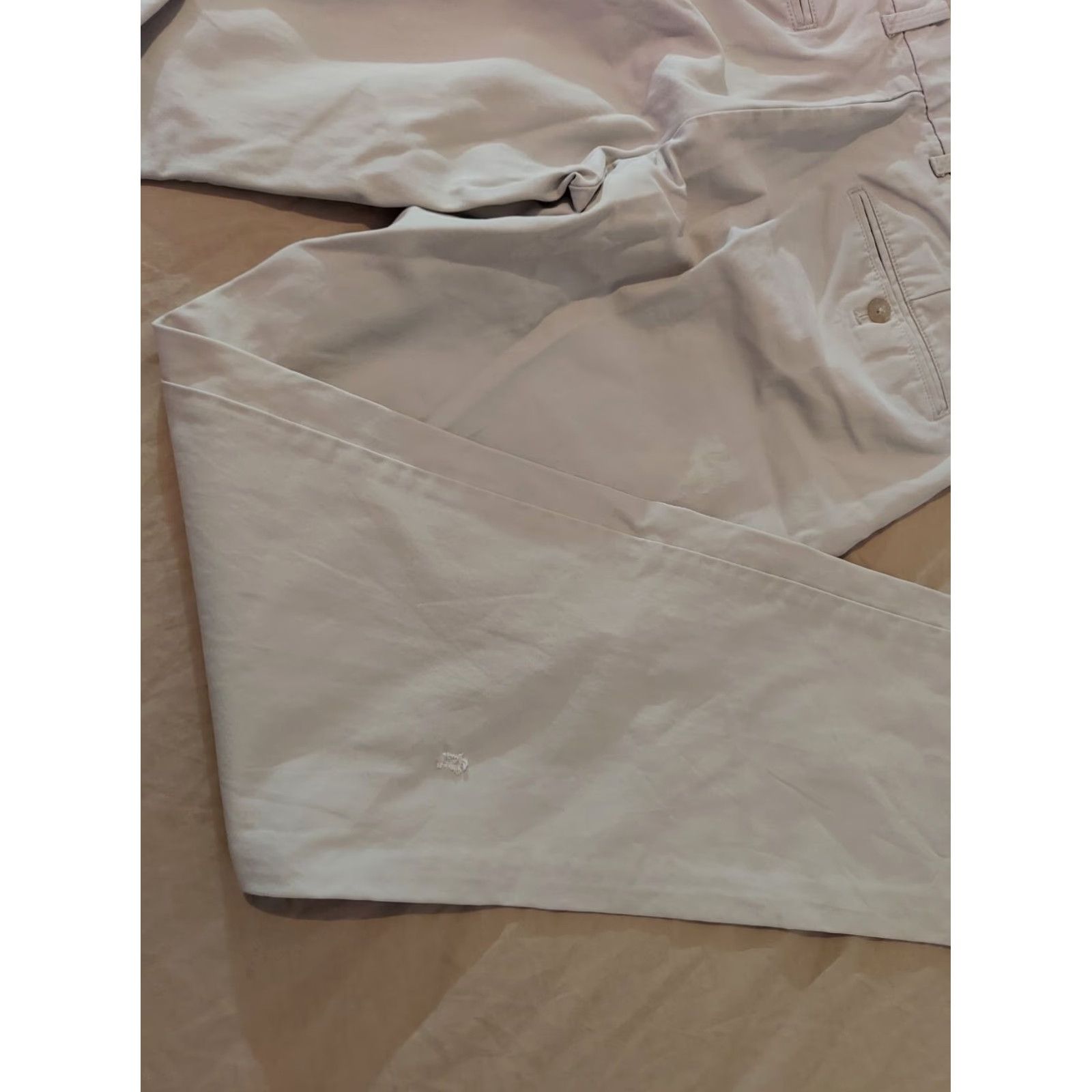 Gap Gap Mens Pants Khaki Slim Cotton Chino Trousers 32x32 32x30 Beige Size 32 Inseam 32 Sl Size US 32 / EU 48 - 3 Thumbnail
