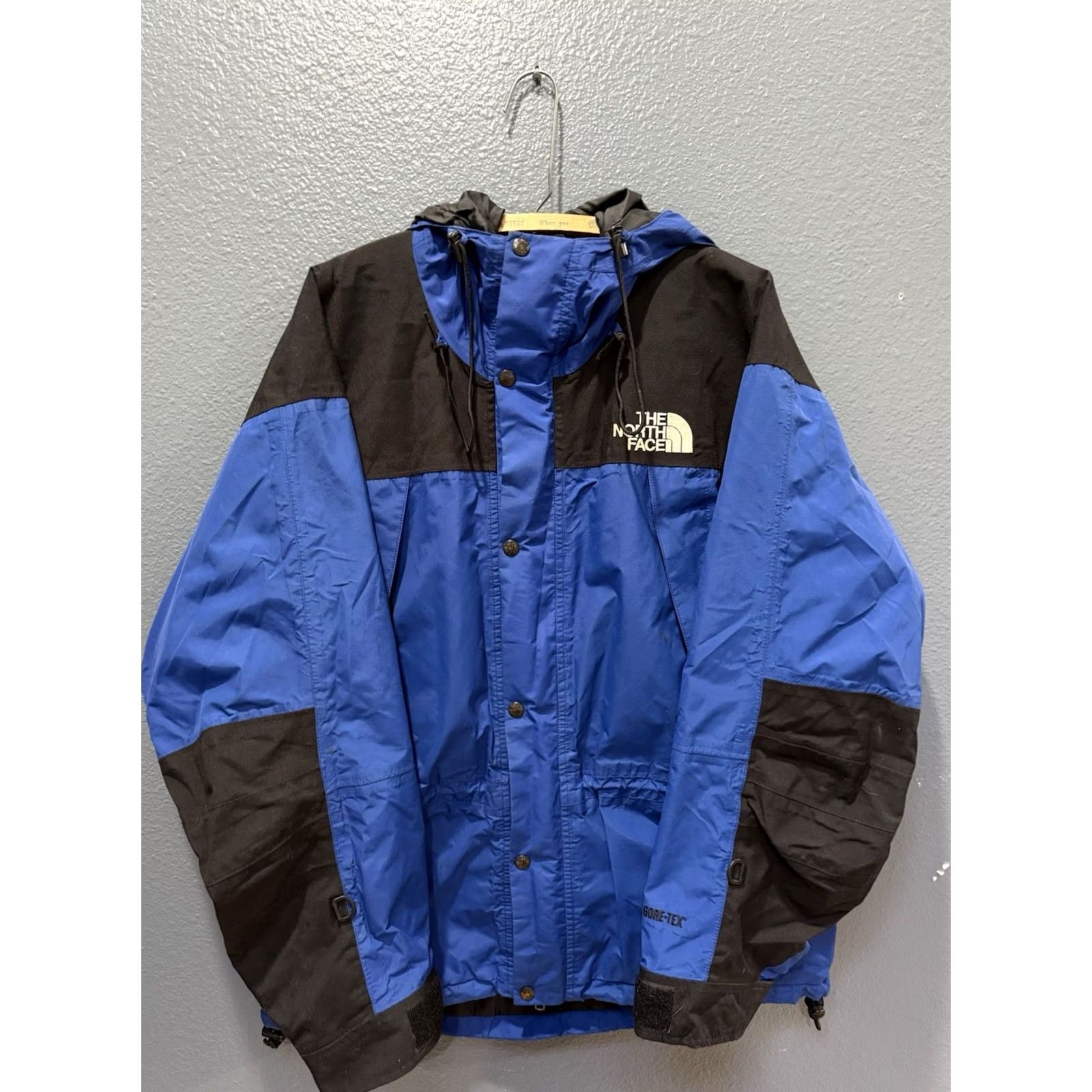 The North Face Vintage 90'S The North Face Mountain Guide Blue Goretex Jacket Large Mens Size US L / EU 52-54 / 3 - 3 Thumbnail