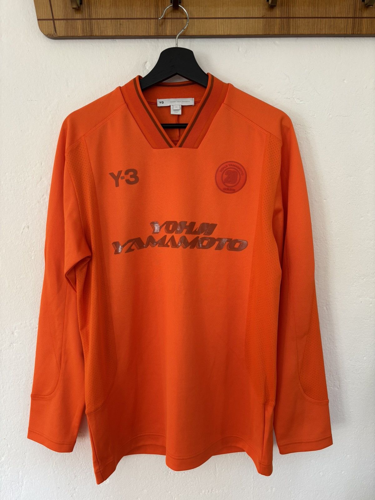 Y-3 Y-3 Yohji Yamamoto Orange Logo Longsleeve XS Size US XS / EU 42 / 0 - 1 Thumbnail