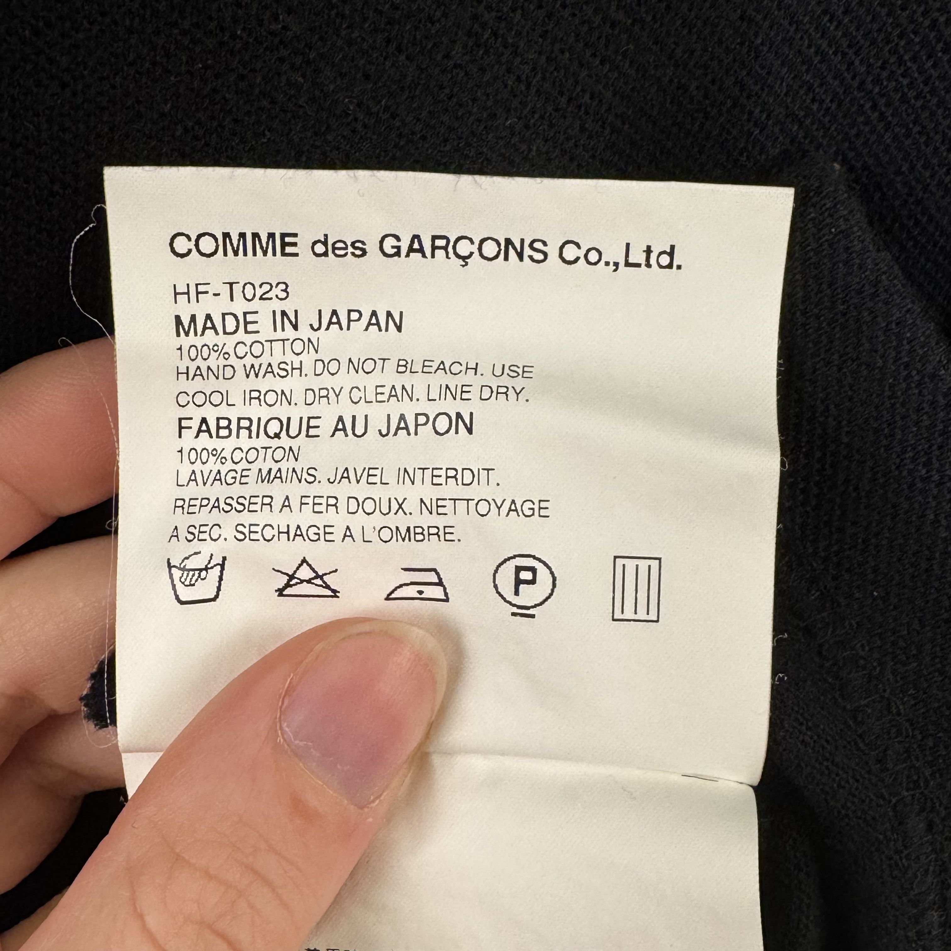 Comme des Garcons Homme Comme des Garçons Homme Short-Sleeve Cutsew AD2002 Size US S / EU 44-46 / 1 - 7 Thumbnail