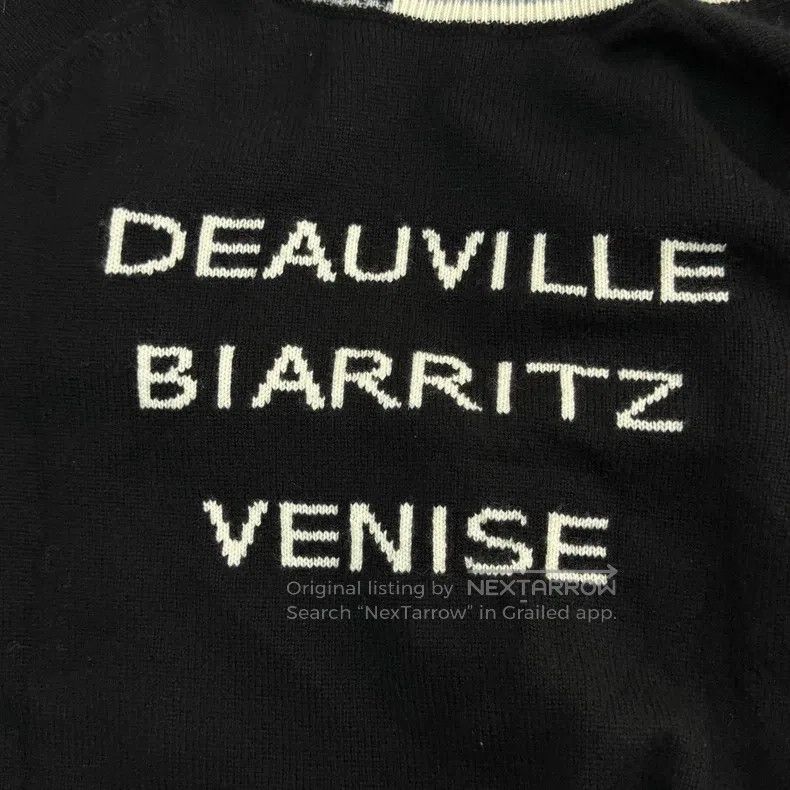 Chanel Chanel Black letter logo cashmere cardigan coat Size XS / US 0-2 / IT 36-38 - 8 Thumbnail