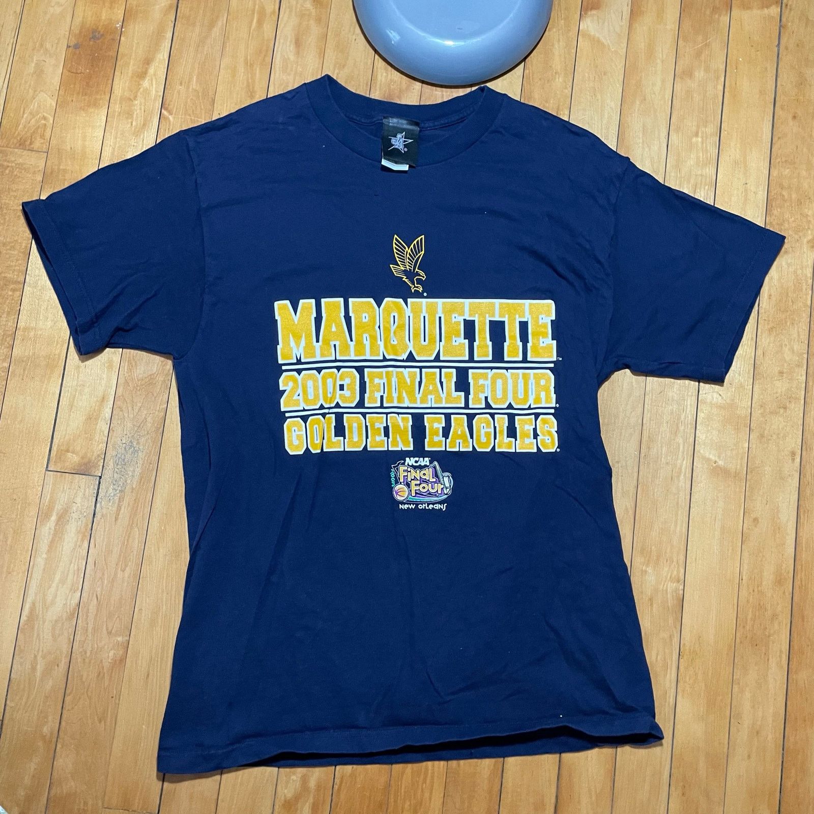 Vintage 2003 Marquette Golden Eagles Milwaukee Final Four Shirt L Size US L / EU 52-54 / 3 - 1 Thumbnail