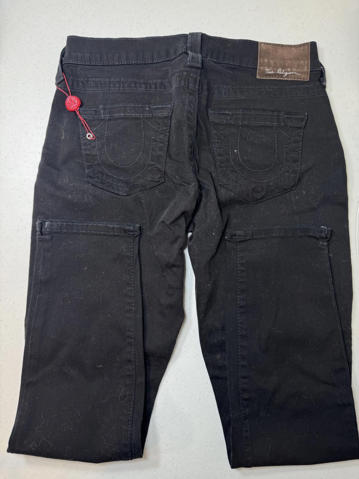 True Religion True Religion Women's Black Jeans - Size 28 Size 28" / US 6 / IT 42 - 3 Thumbnail