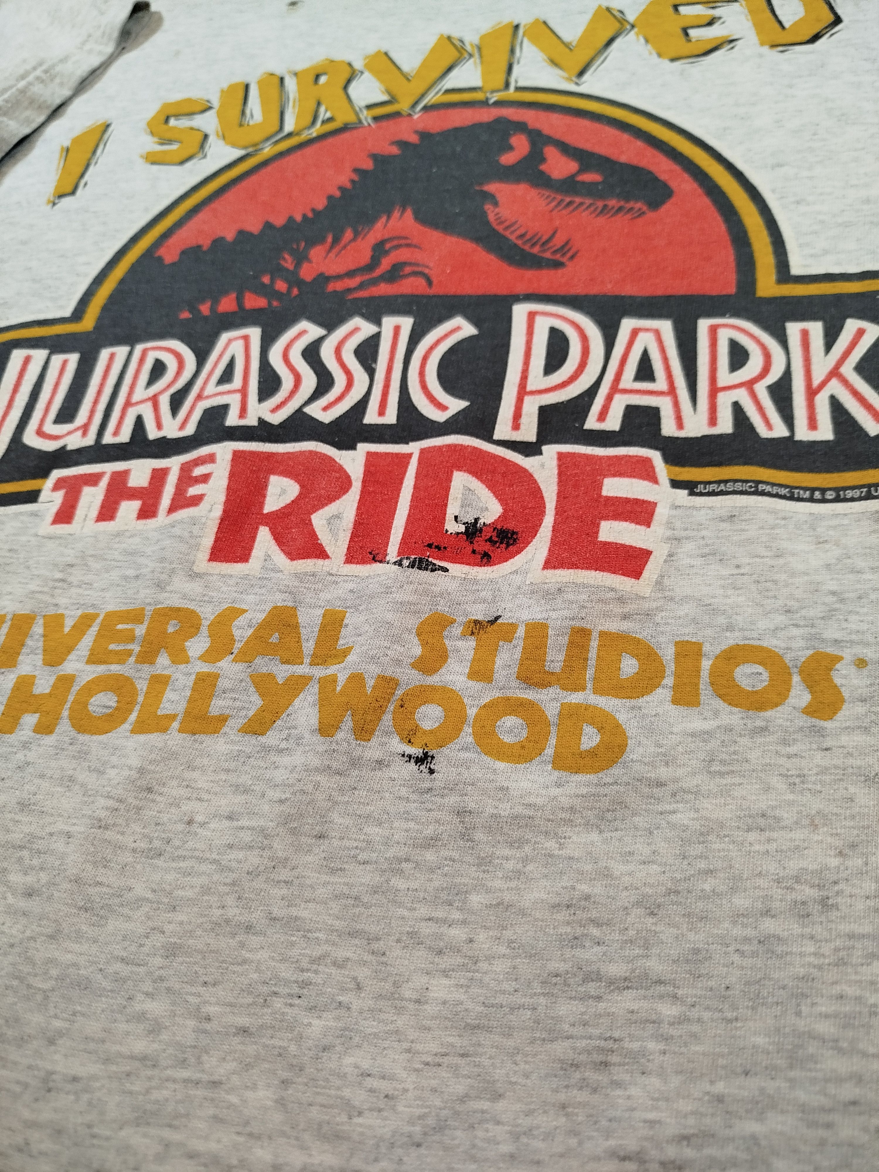 Universal Studios × Vintage Vintage jurassic park t shirt Size US L / EU 52-54 / 3 - 5 Thumbnail