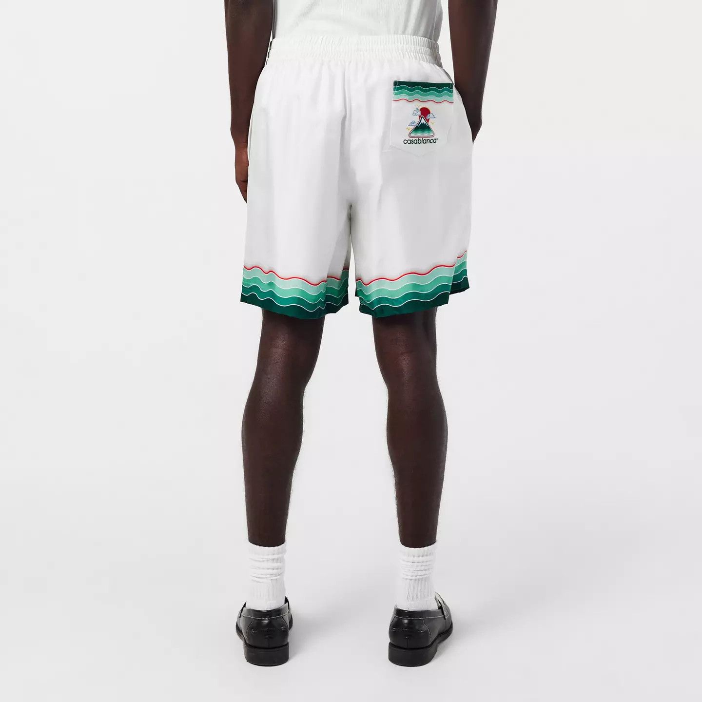 Casablanca o1g2r1mq0426 Mount Woven Tracksuit Shorts in Multicolor Size US 32 / EU 48 - 4 Thumbnail