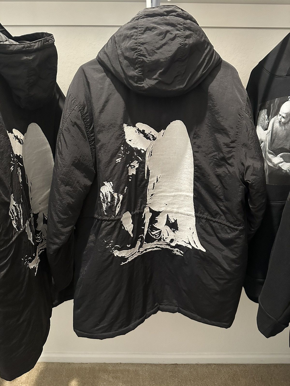 Revenge REVENGE “Angel Parka” ( Medium ) Parka/Raincoat Black Size US M / EU 48-50 / 2 - 2 Thumbnail