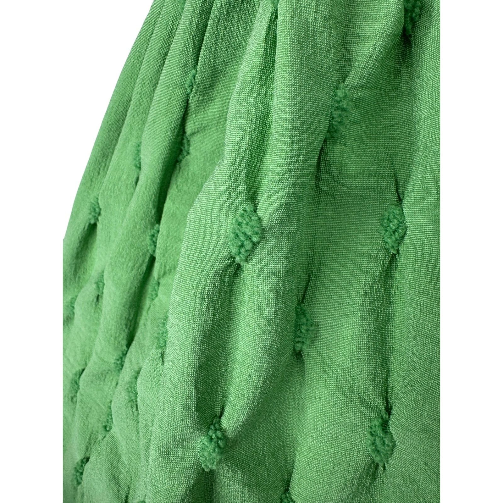 Free People Free People NEW Primmy Midi Dress Size Medium Green Size M / US 6-8 / IT 42-44 - 10 Thumbnail