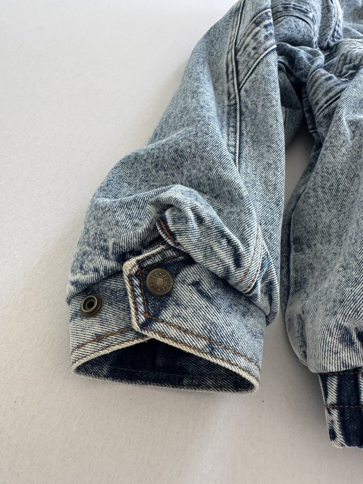 Vintage Vintage bomber denim jacket y2k 90s Size US L / EU 52-54 / 3 - 7 Thumbnail