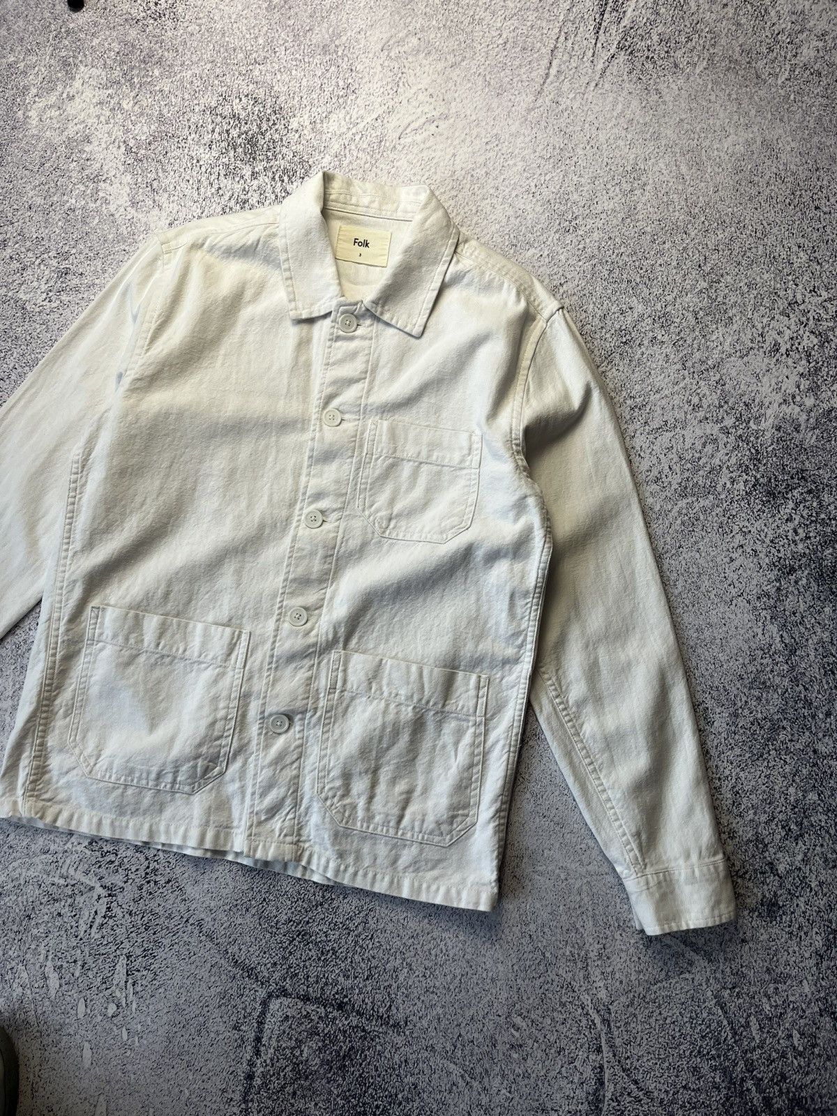 Folk Folk Flannel Overshirt Size 3 Size US M / EU 48-50 / 2 - 4 Thumbnail