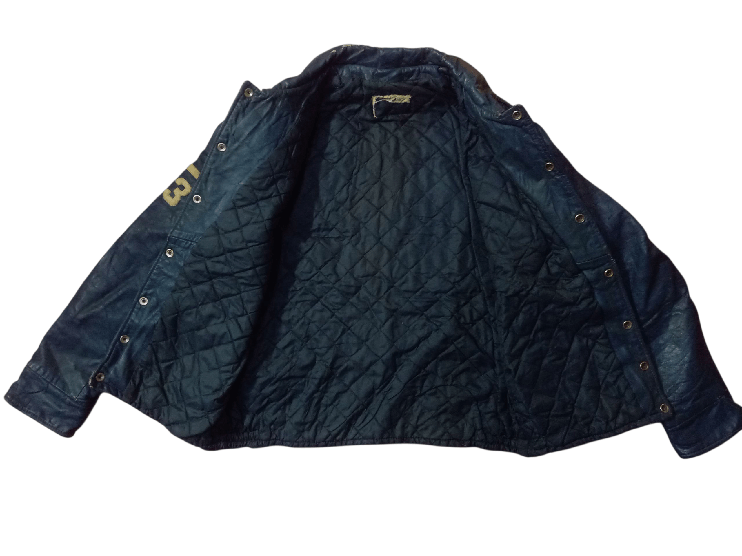 Genuine Leather 💥Vintage 60S Universiti Of Toronto Leathers EmbroideryMen💥 Size US M / EU 48-50 / 2 - 17 Thumbnail