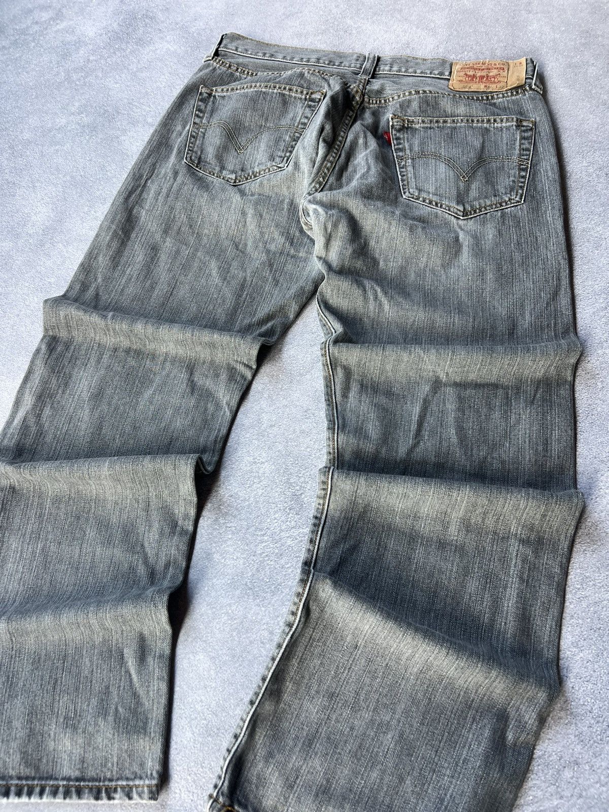 Levi's Vintage Rick Owens Junya Watanabe Style Washed Jeans Size US 36 / EU 52 - 3 Thumbnail