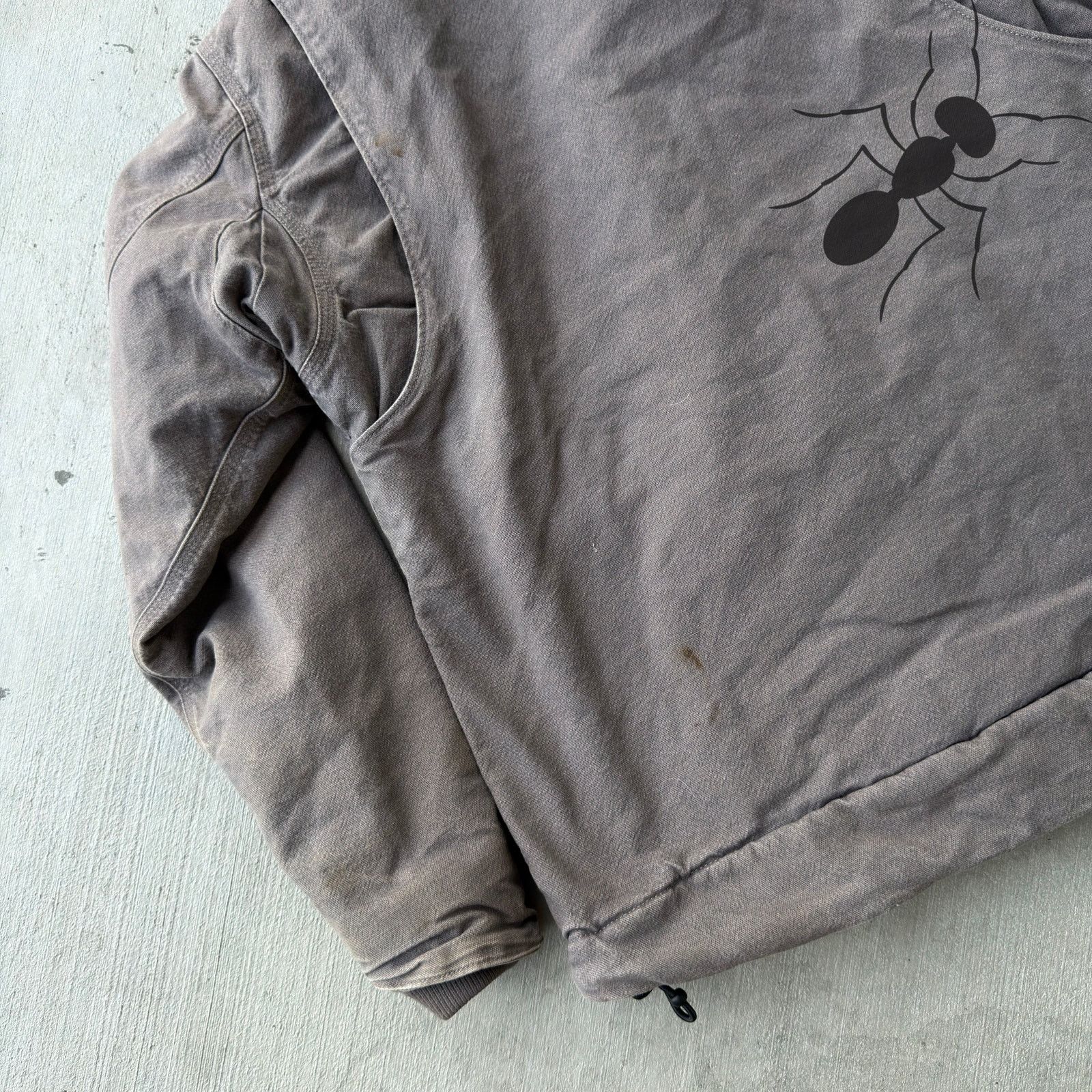 Carhartt × Vintage Carhartt WOMENS full swing gray zip up work wear jacket Size US M / EU 48-50 / 2 - 7 Thumbnail