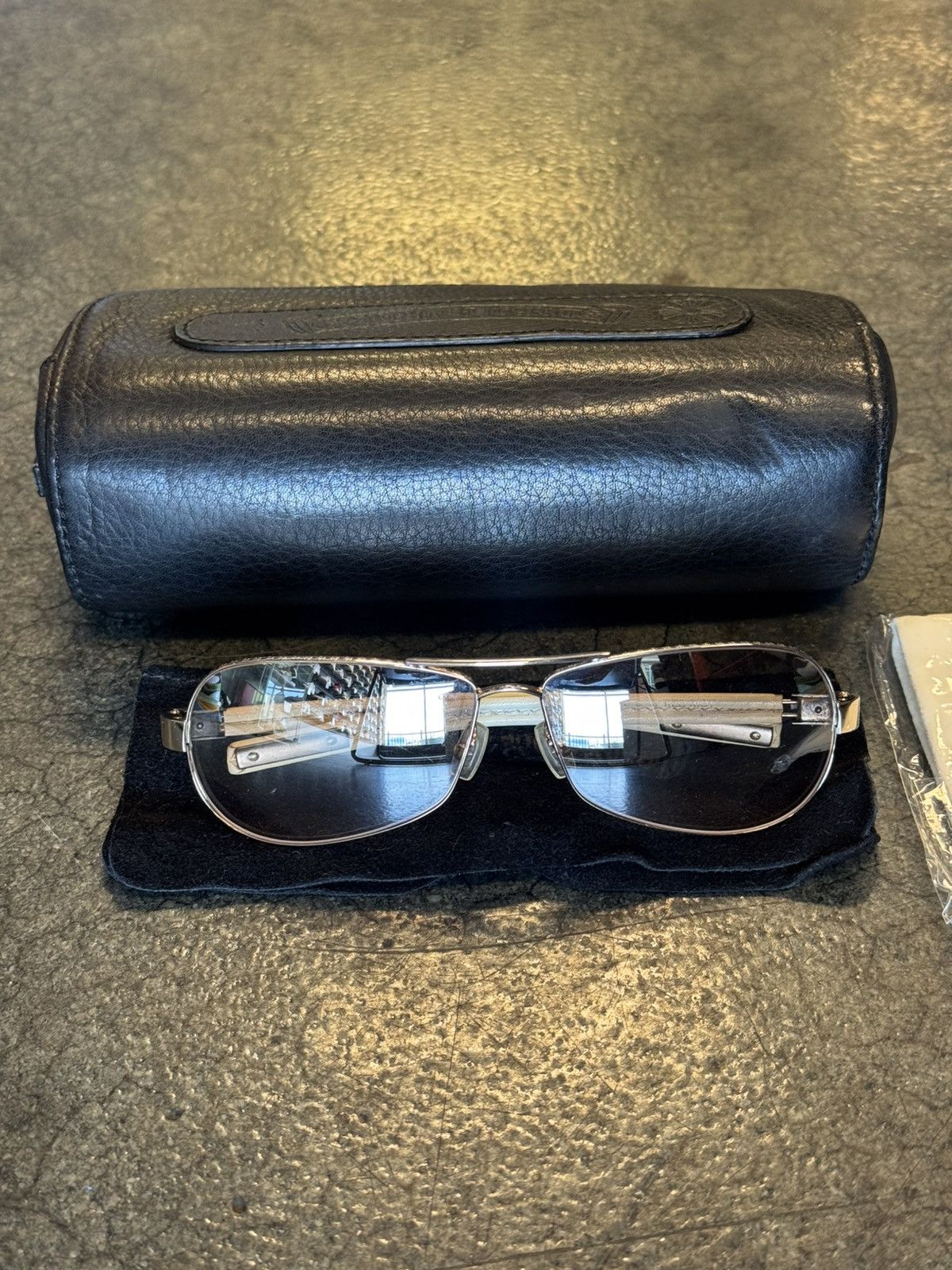 Chrome Hearts Chrome Hearts Red Riot Glasses Size ONE SIZE - 2 Thumbnail