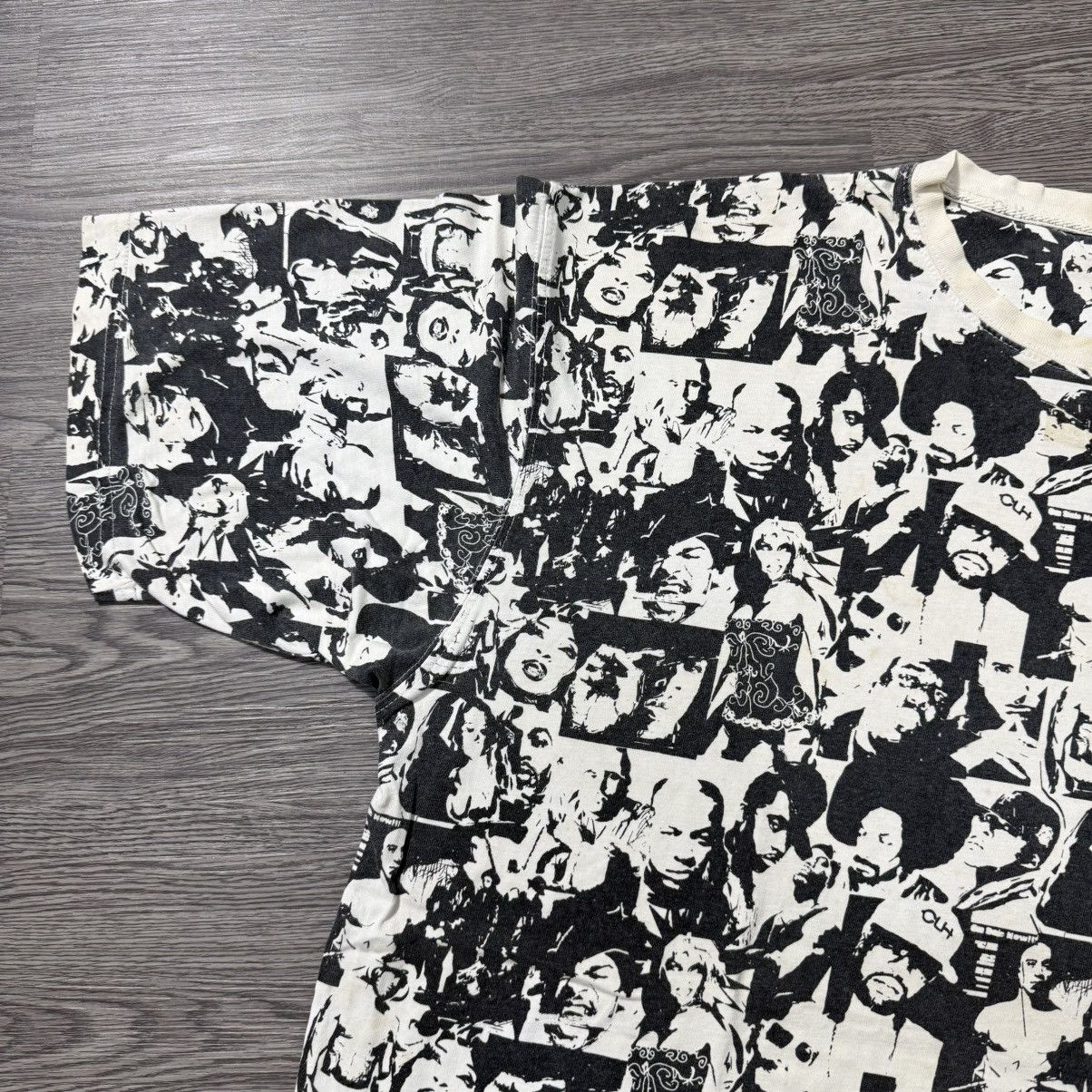Rap Tees all the faces of rappers 90's Size US XXL / EU 58 / 5 - 6 Thumbnail