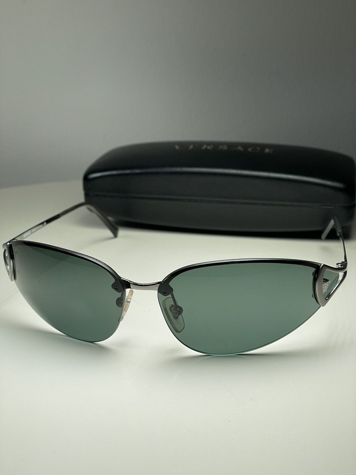 Versace × Vintage Vintage Versace Sunglasses Size ONE SIZE - 2 Thumbnail