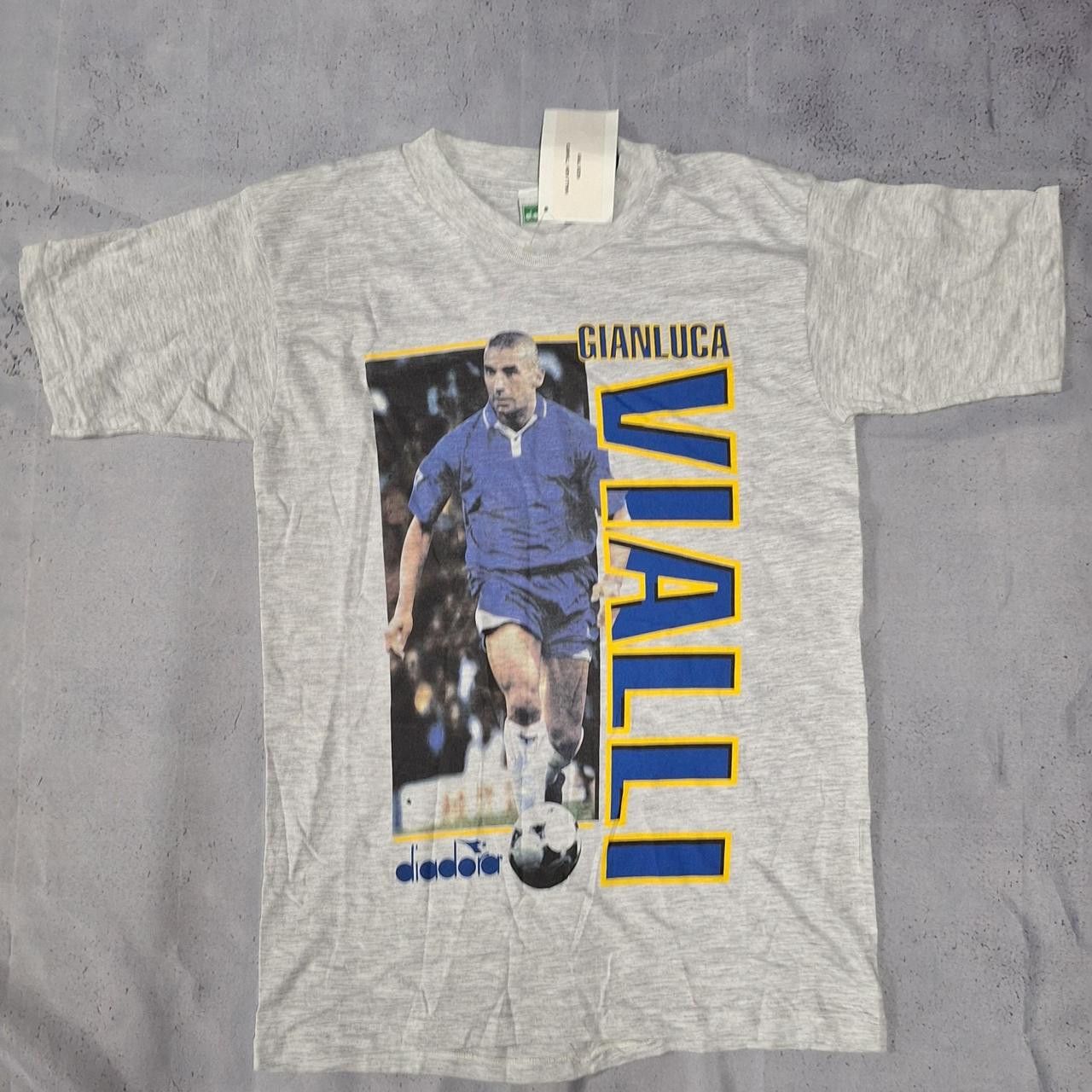 Gianluca Vialli Dioralogic grey cotton t-shirt