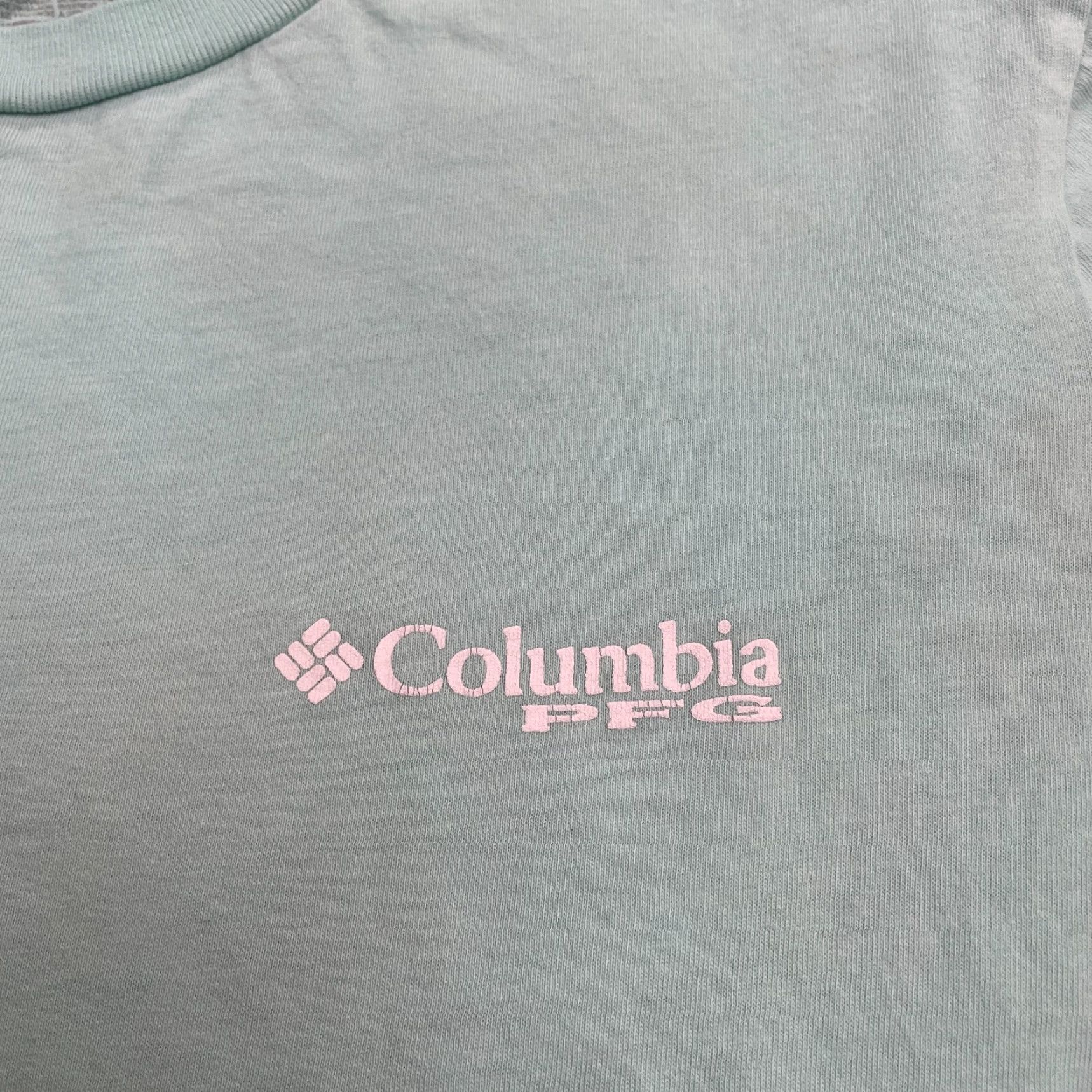 Vintage Columbia PFG T-Shirt Mens Medium Green Crew Neck Short Sleeve Cotton Tee Shirt Size US M / EU 48-50 / 2 - 6 Thumbnail