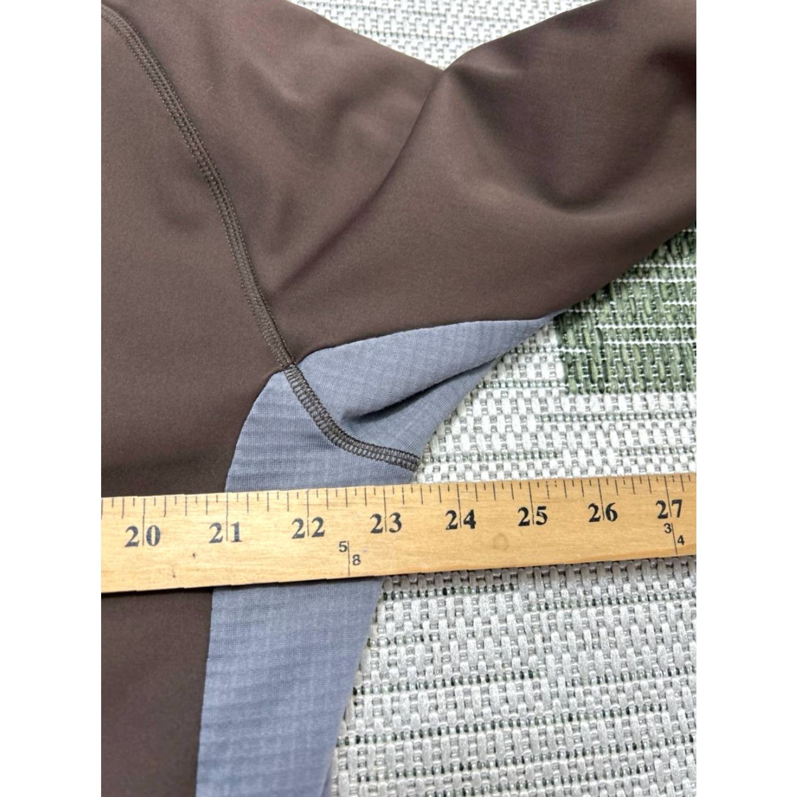 Under Armour Under Armour Fleece Sweater Mens Large Brown Colorblock 1/4 Zip Lined Pullover Size US L / EU 52-54 / 3 - 7 Thumbnail