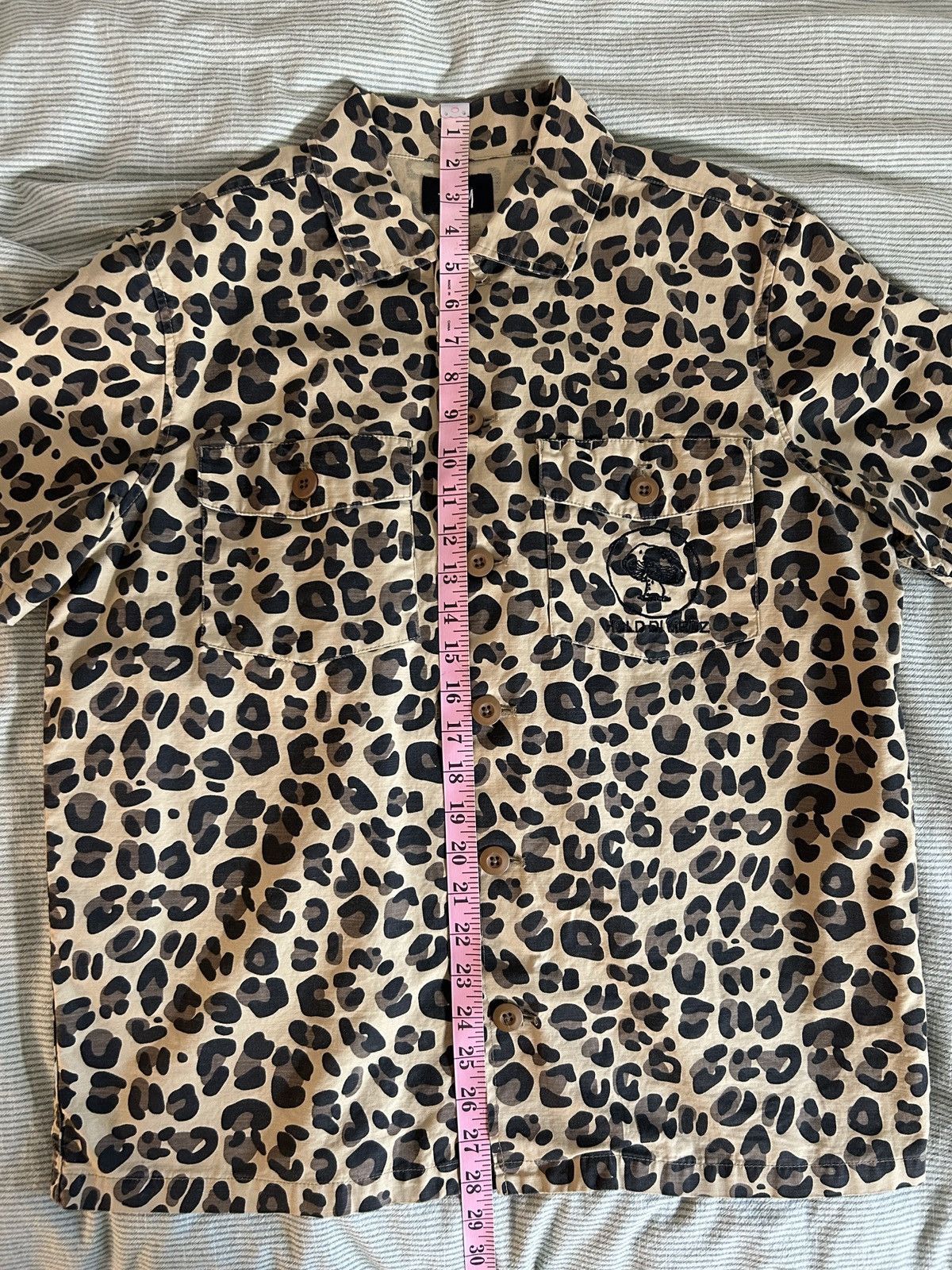 Stussy Stussy Cheetah Print Shirt - Hold Di Medz Size US S / EU 44-46 / 1 - 9 Thumbnail