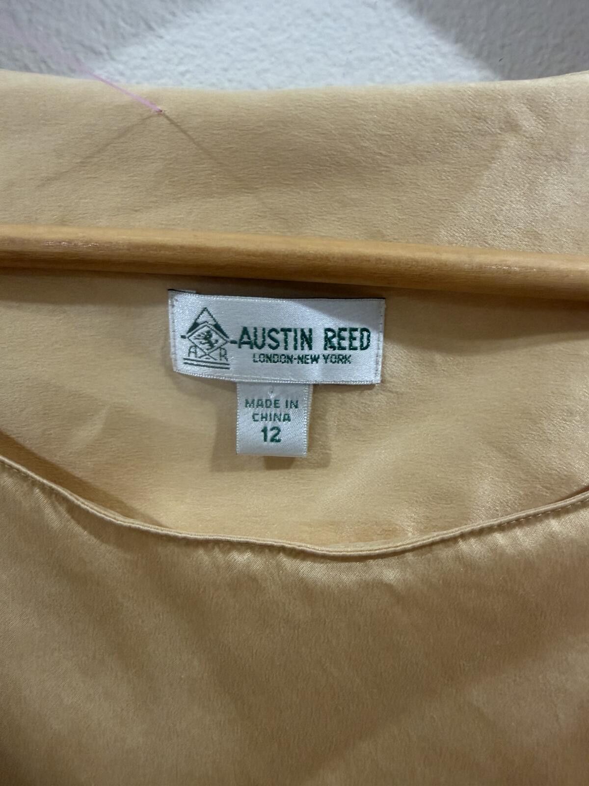 Other Vintage Austin Reed Yellow/Green Sleeveless Size XL / US 12-14 / IT 48-50 - 2 Thumbnail