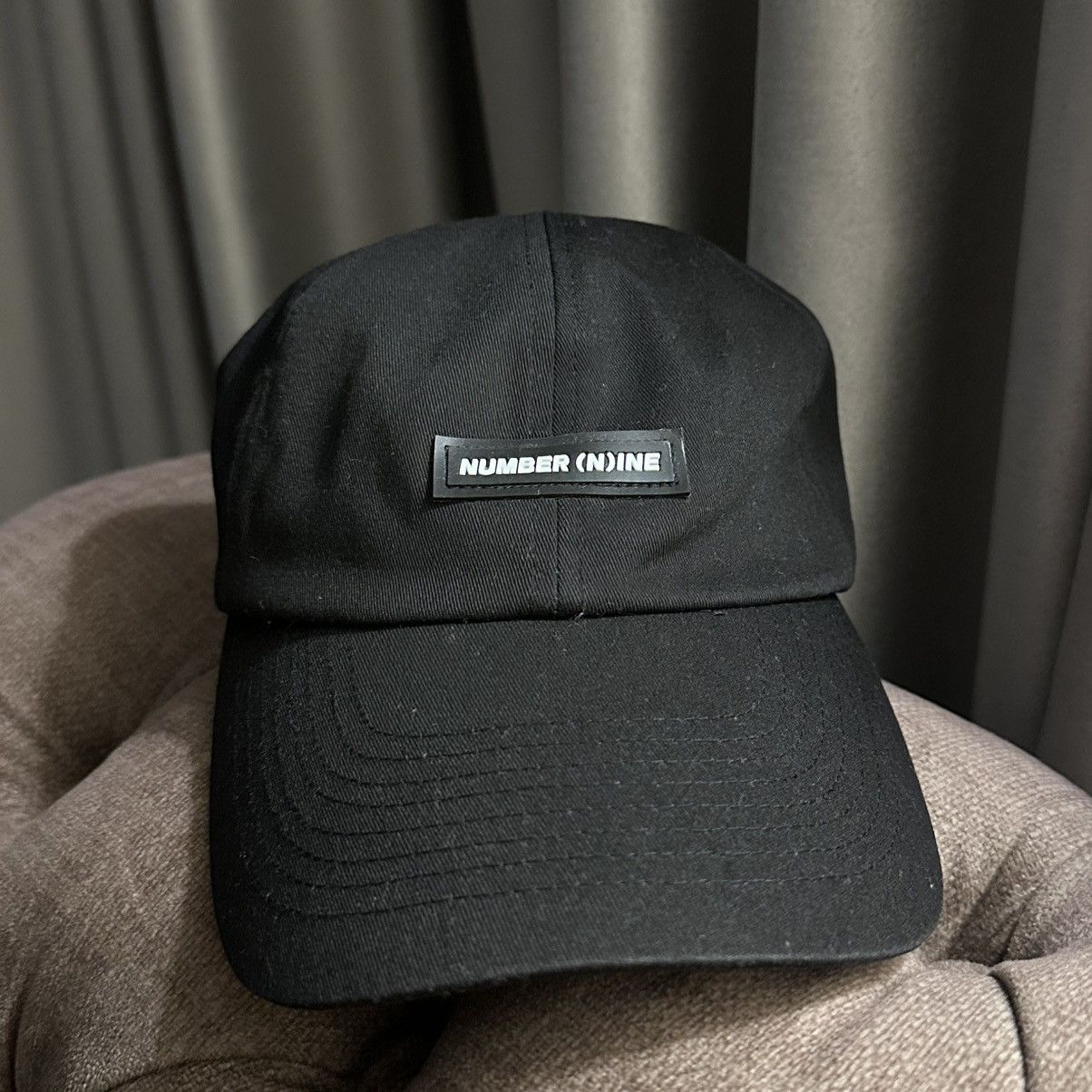 Number (N)ine Number (N)ine Basic Rubber Logo Hat Size ONE SIZE - 1 Thumbnail