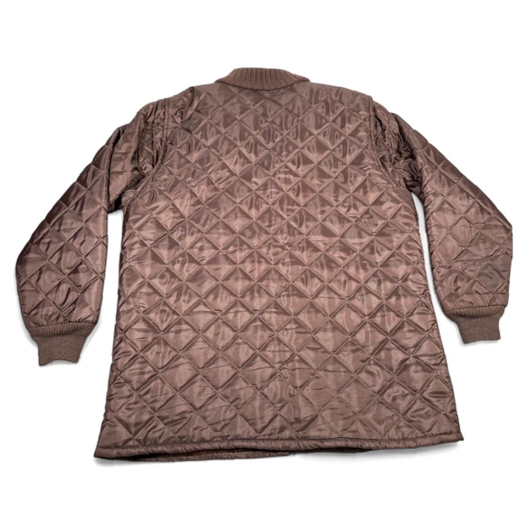 Vintage VINTAGE Hunting Coat Jacket Adult XL Brown HC Jones Talon 60s Quilted Full Zip Lined Faux Fur Insulated Workwear Mens Size US XL / EU 56 / 4 - 3 Thumbnail