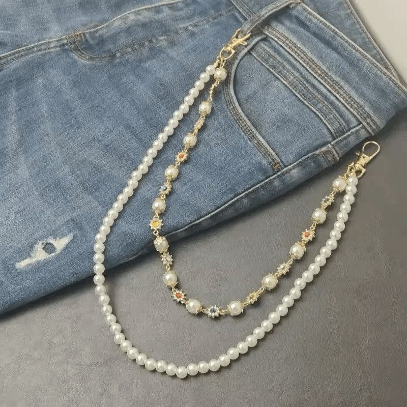 Jewelry Pearl Wallet chain Size ONE SIZE - 2 Thumbnail