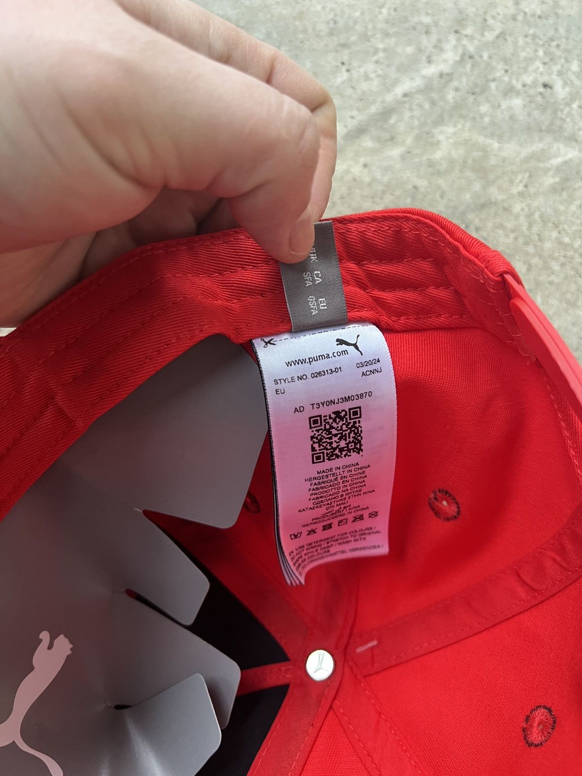 Puma Puma Switzerland UBS Hat Size ONE SIZE - 5 Thumbnail