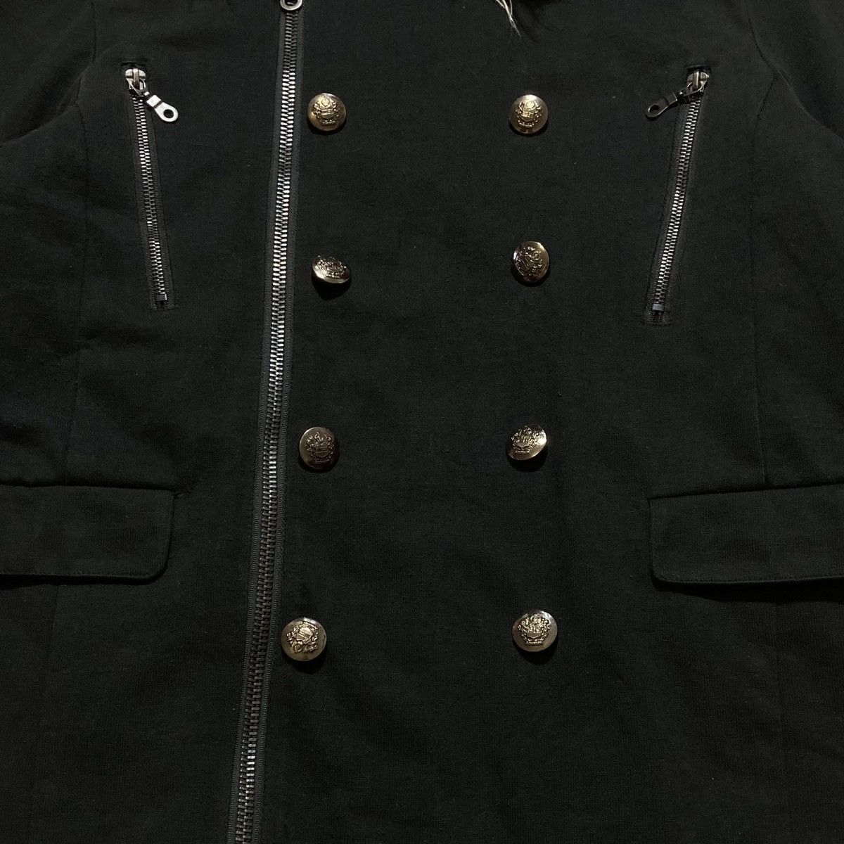 14th Addiction PINCPONC - Napoleon Zipper Hoodie Fur Jacket Vkei Japanese Size US L / EU 52-54 / 3 - 7 Thumbnail