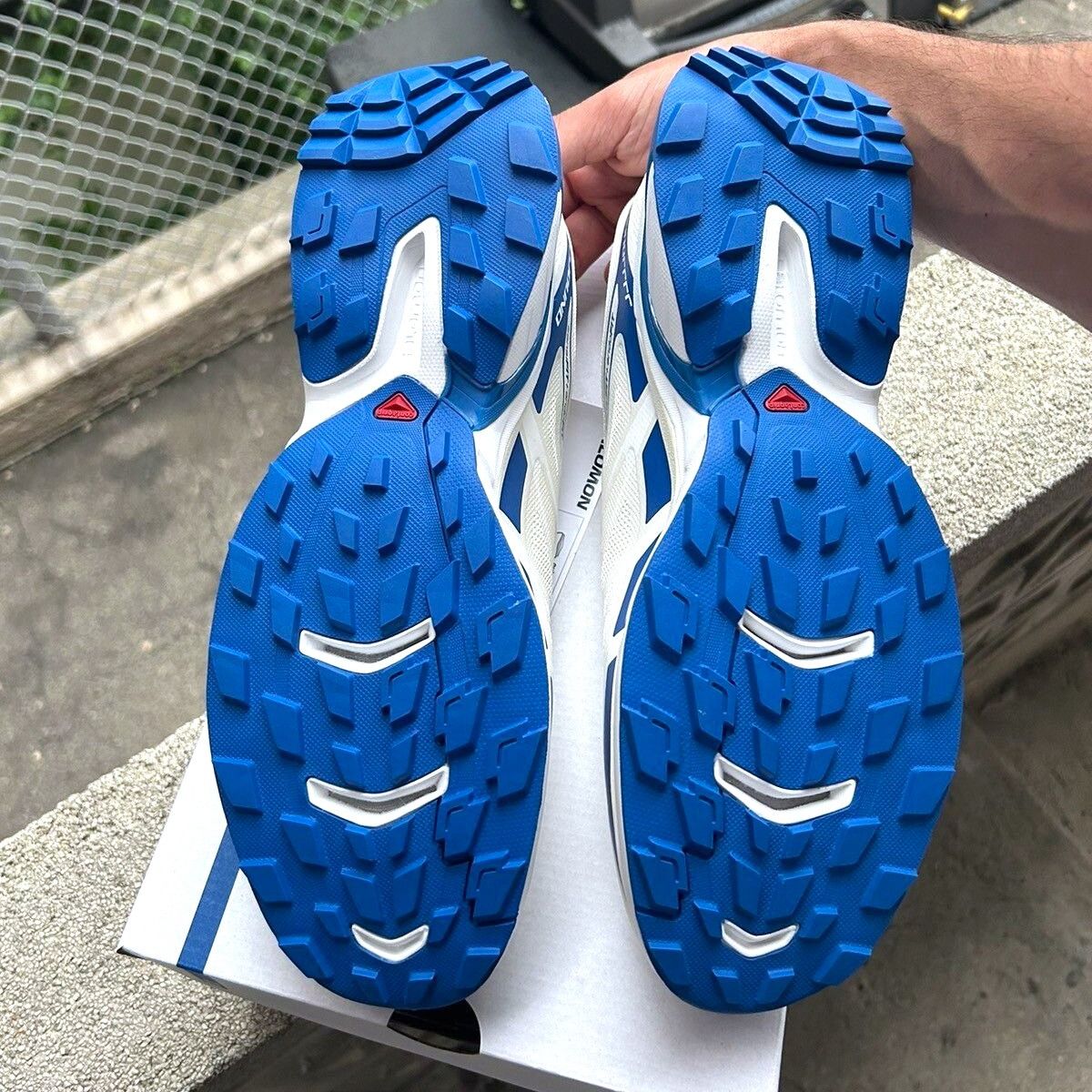 JJJJound × Salomon Salomon XT-Wings 2 JJJJound Lapis Blue Size US 11.5 / EU 44-45 - 5 Thumbnail