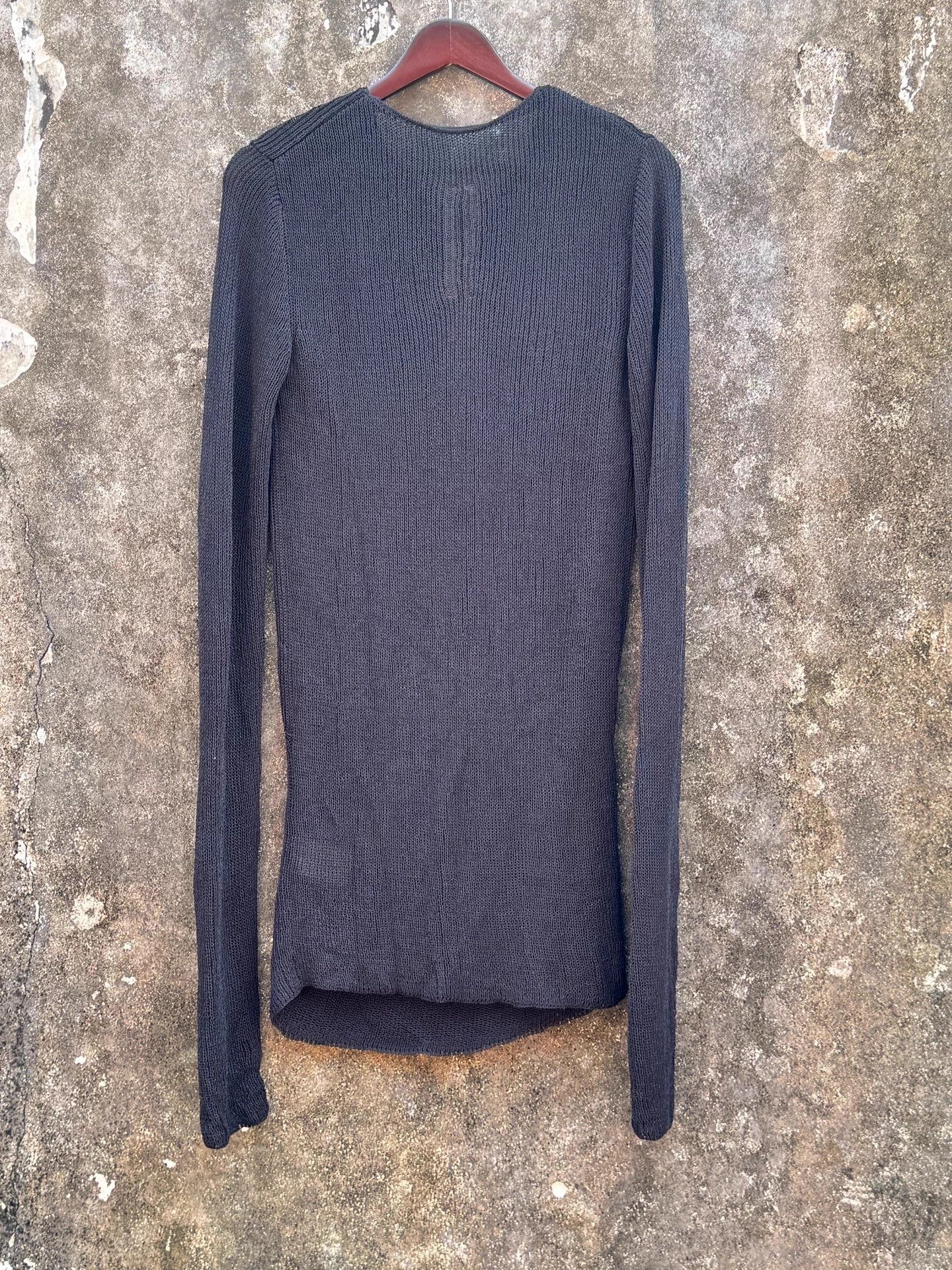 Rick Owens Rick Owens Anthem SS11 Vtg Knit Long Top M Unisex Size M / US 6-8 / IT 42-44 - 2 Thumbnail