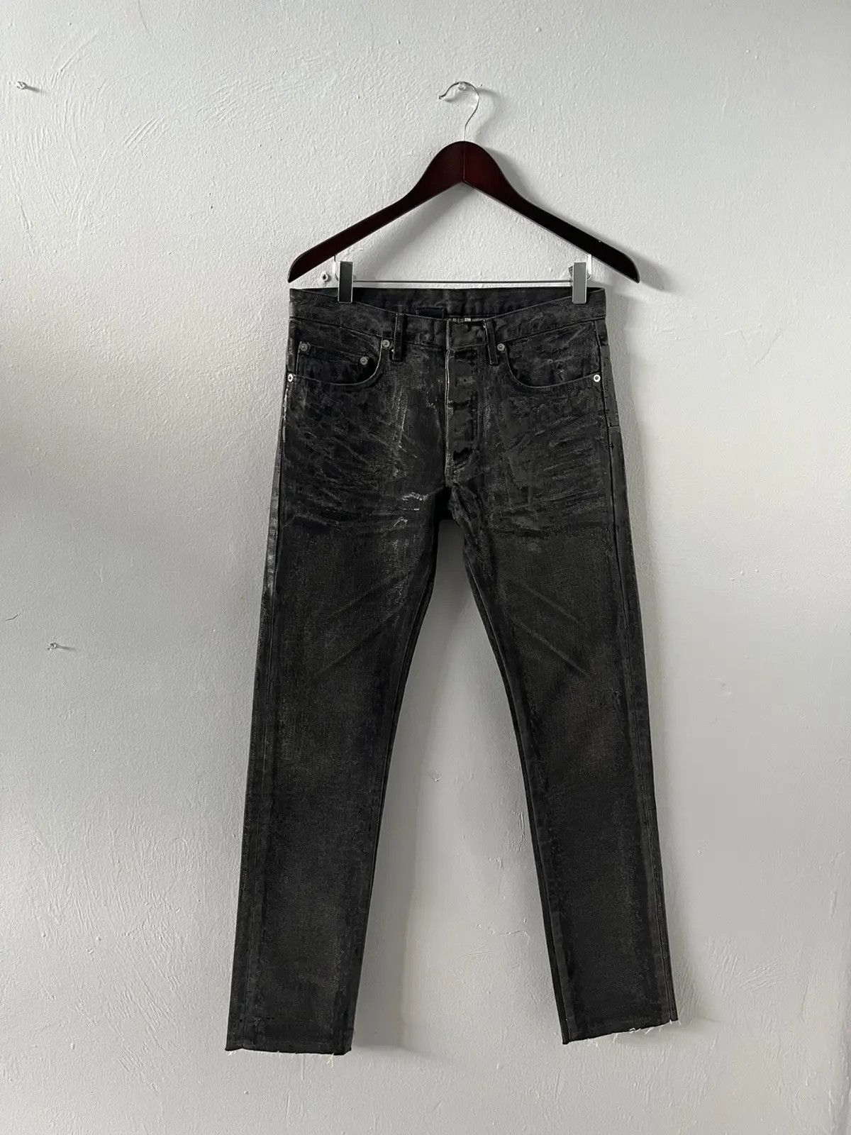 Dior Dior Homme MII AW05/06 Runway Dust Wash Damaged Jeans | Grailed