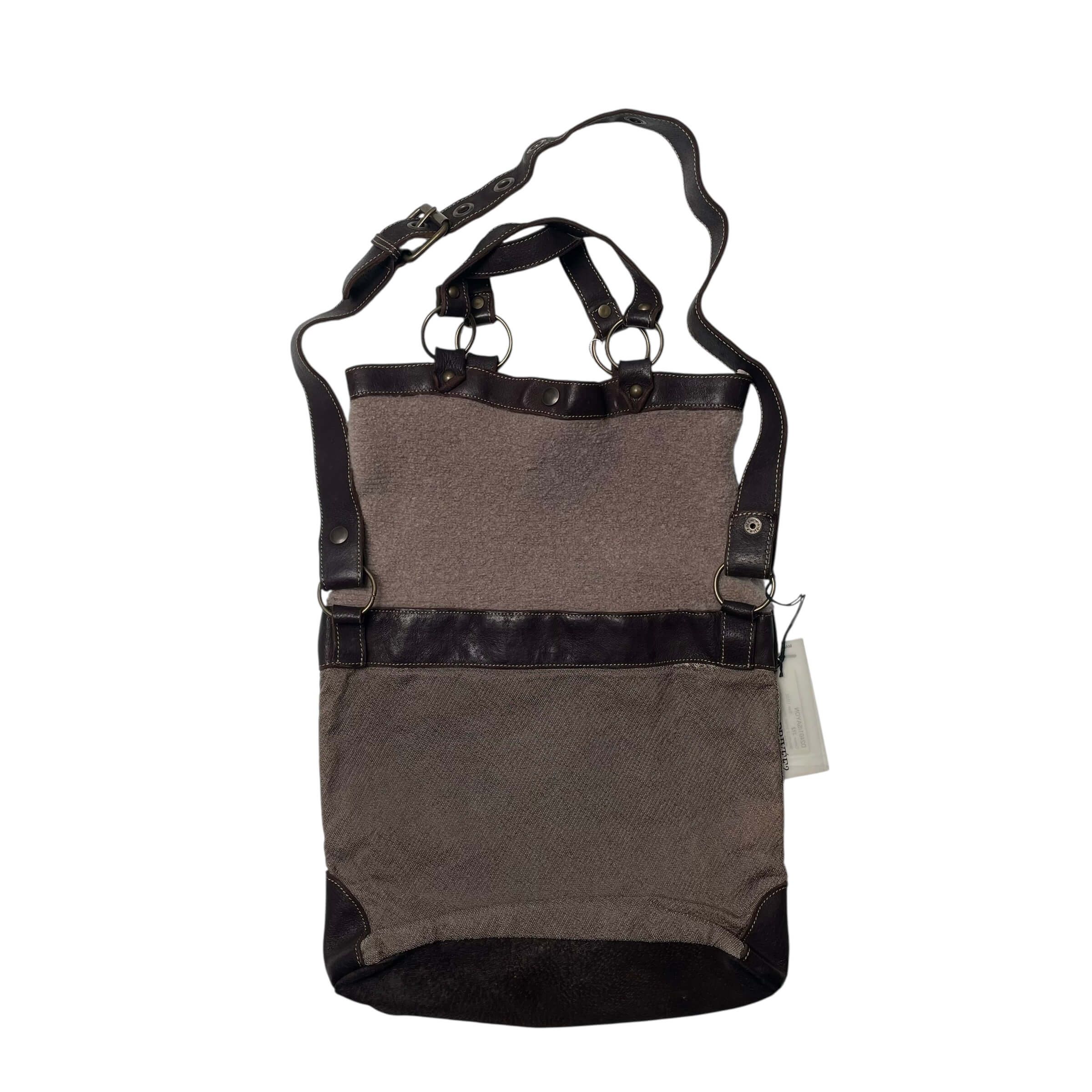 Vintage Collection privee leather&wool bag Size ONE SIZE - 7 Thumbnail