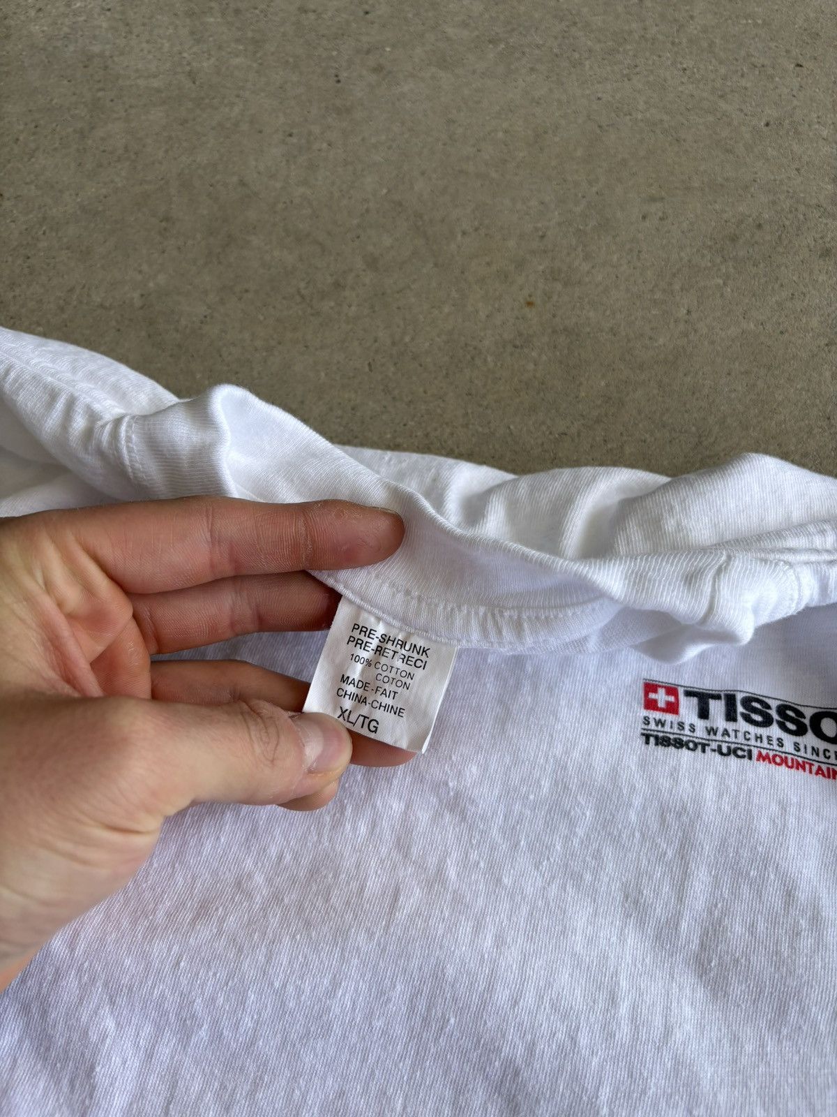 Tissot Vintage Tissot Swiss Watches 2004 Bike World Cup Tee Size US XL / EU 56 / 4 - 4 Thumbnail