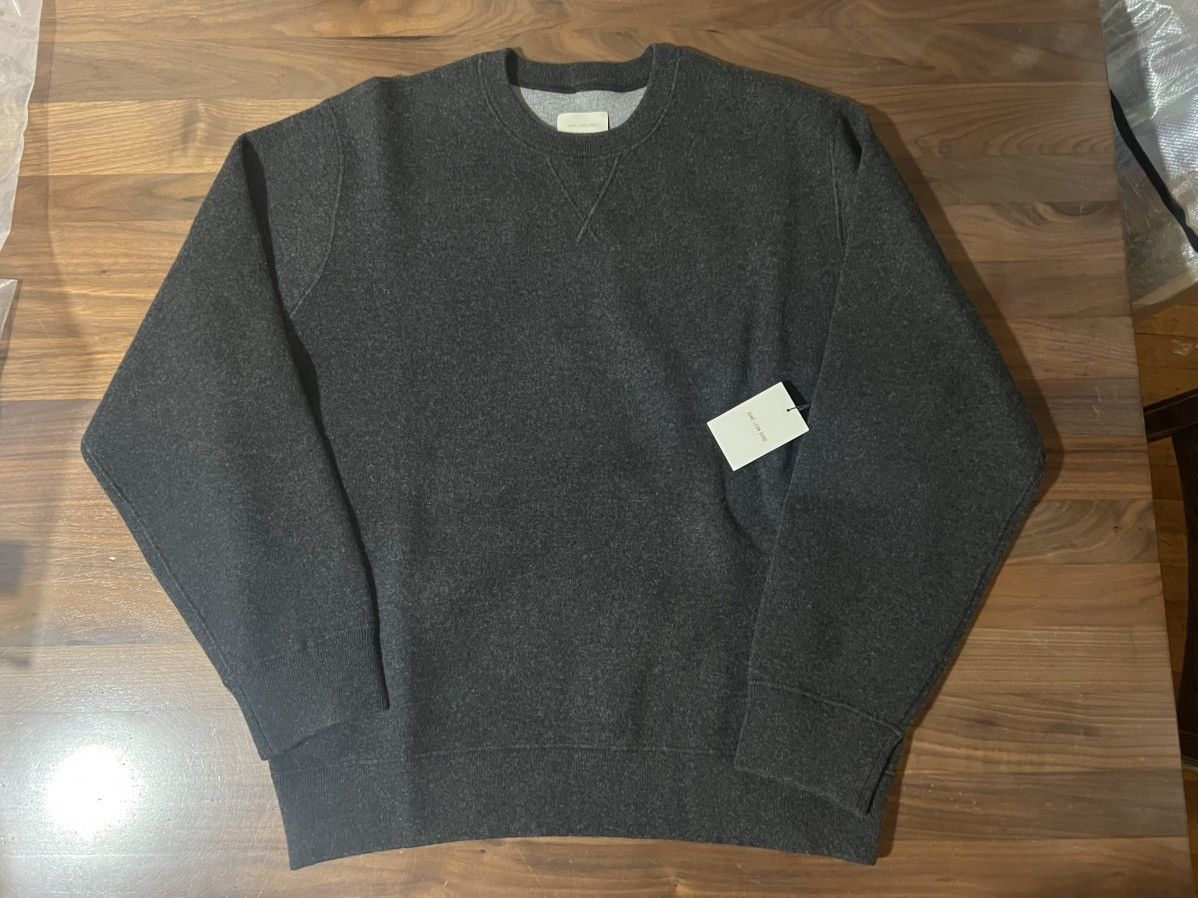 Aime Leon Dore Aime Leon Dore ALD Cashmere Crewneck Sweatshirt Charcoal XL Size US XL / EU 56 / 4 - 1 Thumbnail