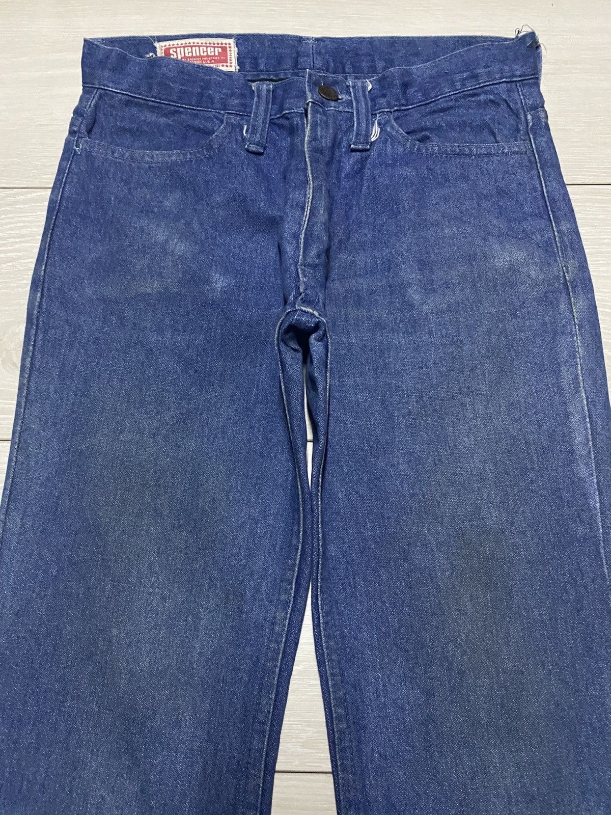 Marks & Spencer Woman Jeans Spencer Blue Wash Bell Bottom Size US 28 / EU 44 - 3 Thumbnail